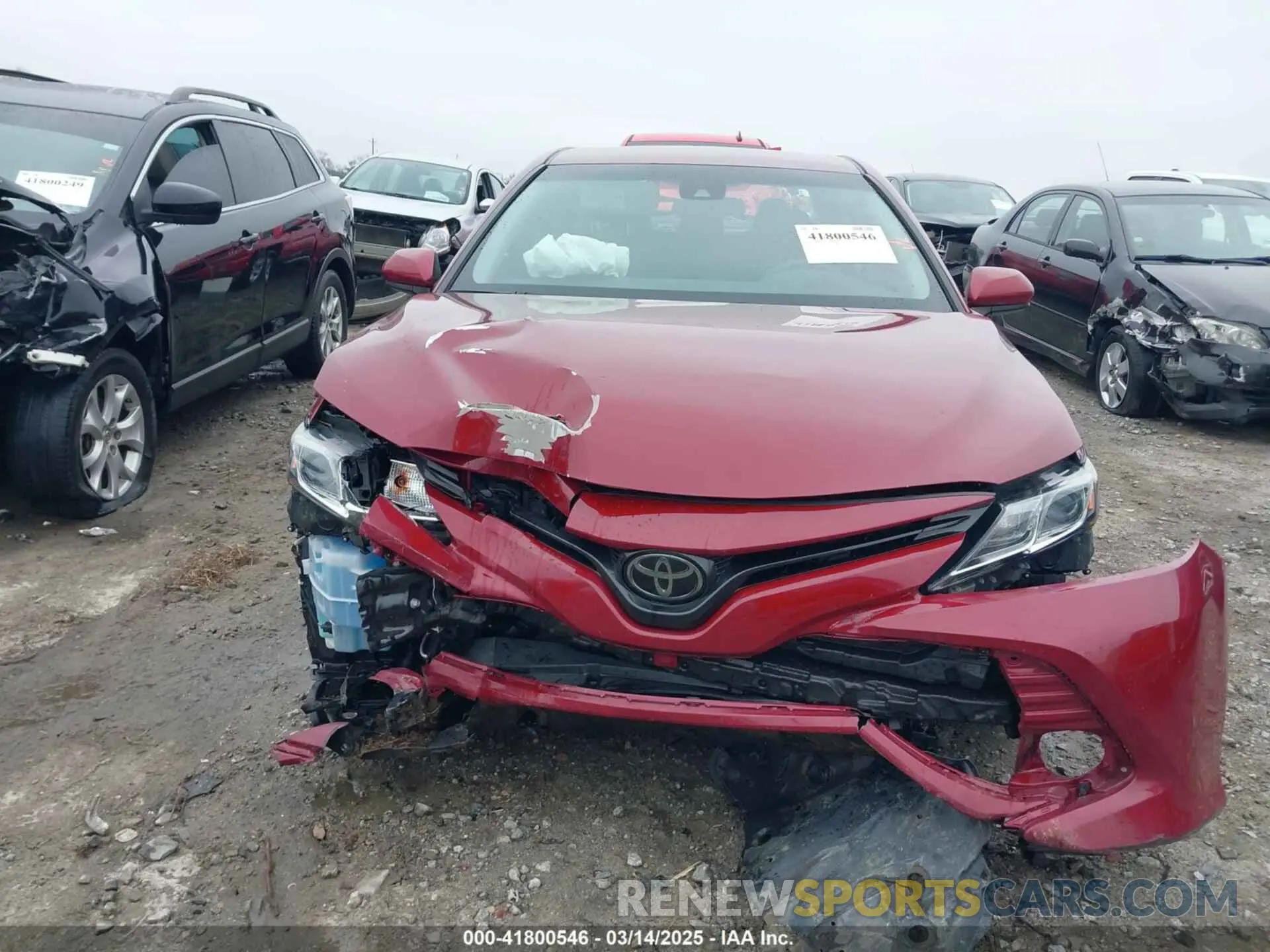 6 fotografías del automóvil dañado 4T1C11AK1LU359477 TOYOTA CAMRY 2020