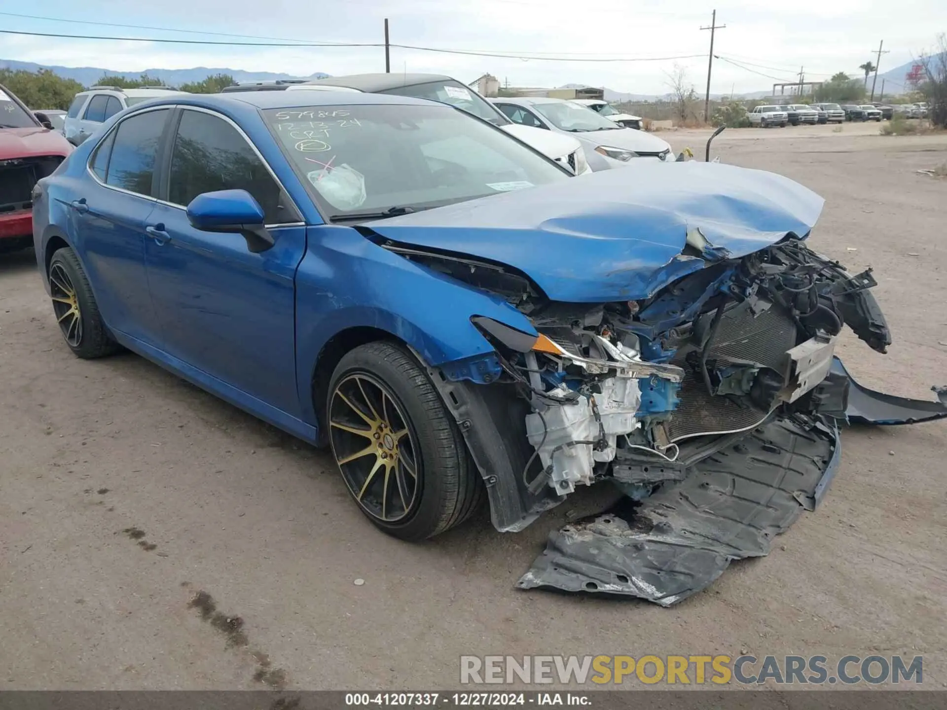 1 fotografías del automóvil dañado 4T1C11AK1LU381253 TOYOTA CAMRY 2020