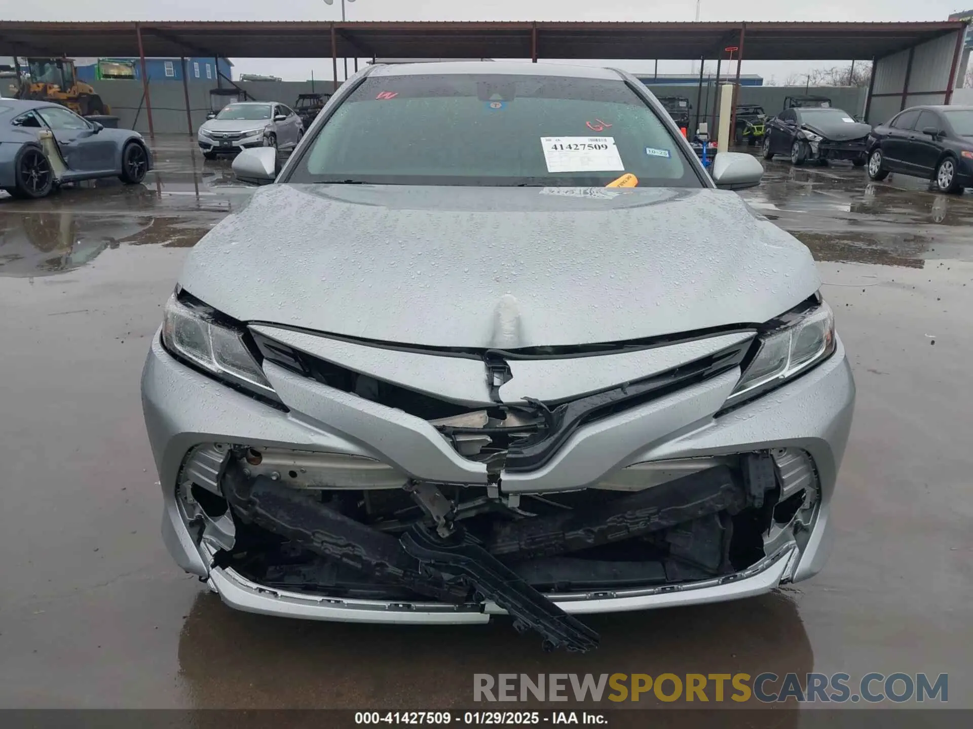 6 fotografías del automóvil dañado 4T1C11AK1LU382855 TOYOTA CAMRY 2020