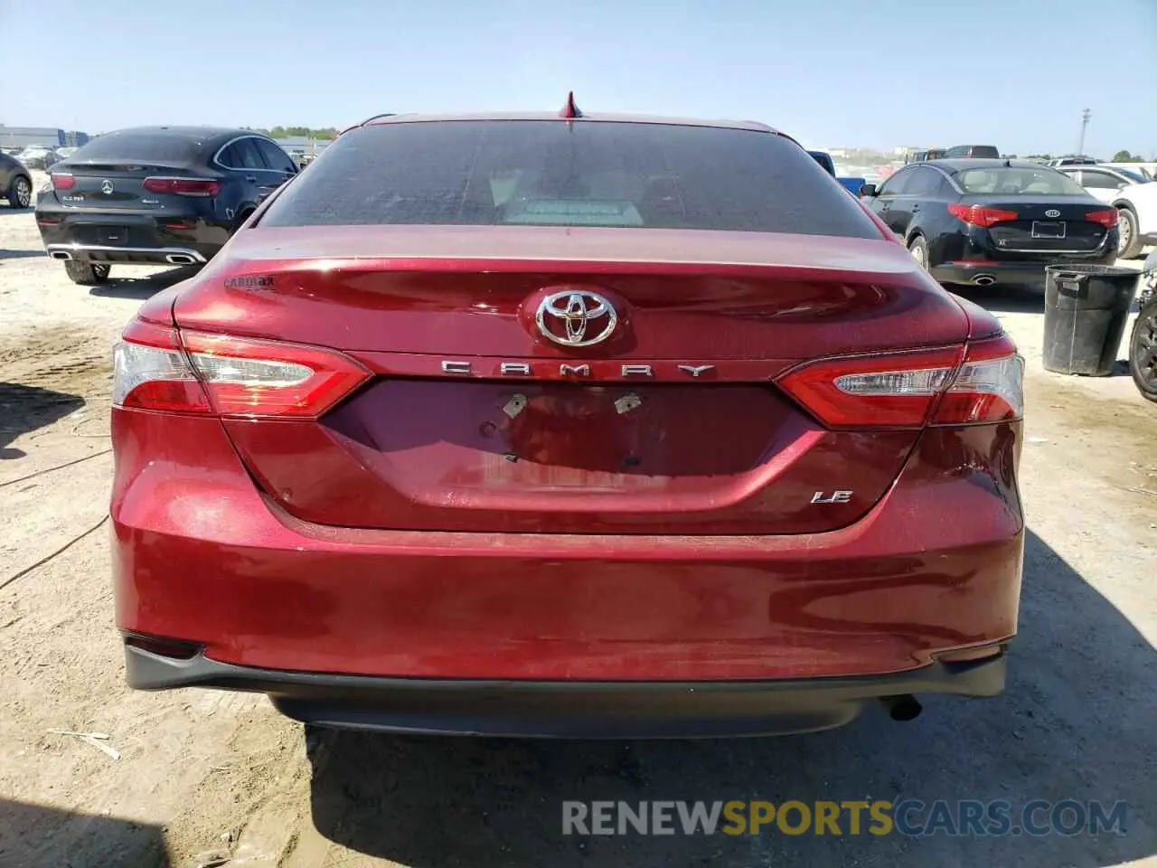 6 fotografías del automóvil dañado 4T1C11AK1LU399395 TOYOTA CAMRY 2020