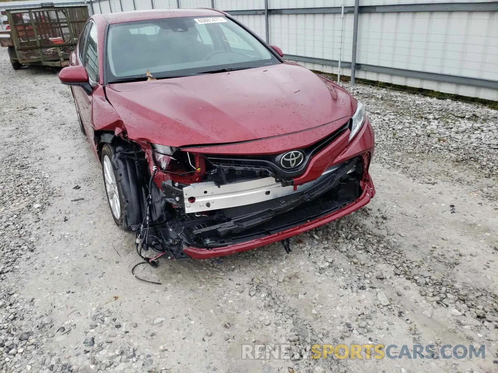 9 fotografías del automóvil dañado 4T1C11AK1LU509040 TOYOTA CAMRY 2020
