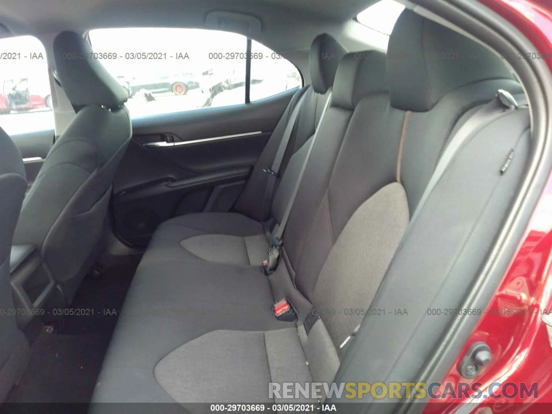 8 fotografías del automóvil dañado 4T1C11AK1LU935763 TOYOTA CAMRY 2020