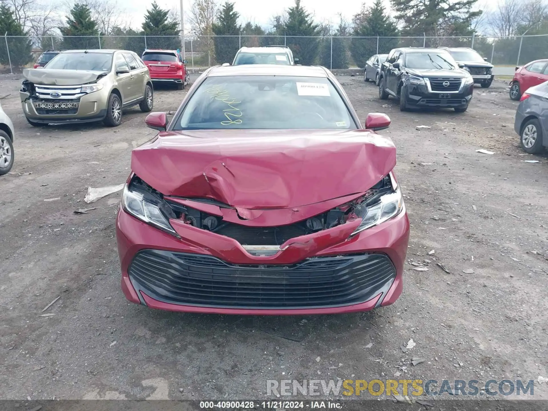 12 fotografías del automóvil dañado 4T1C11AK1LU942289 TOYOTA CAMRY 2020