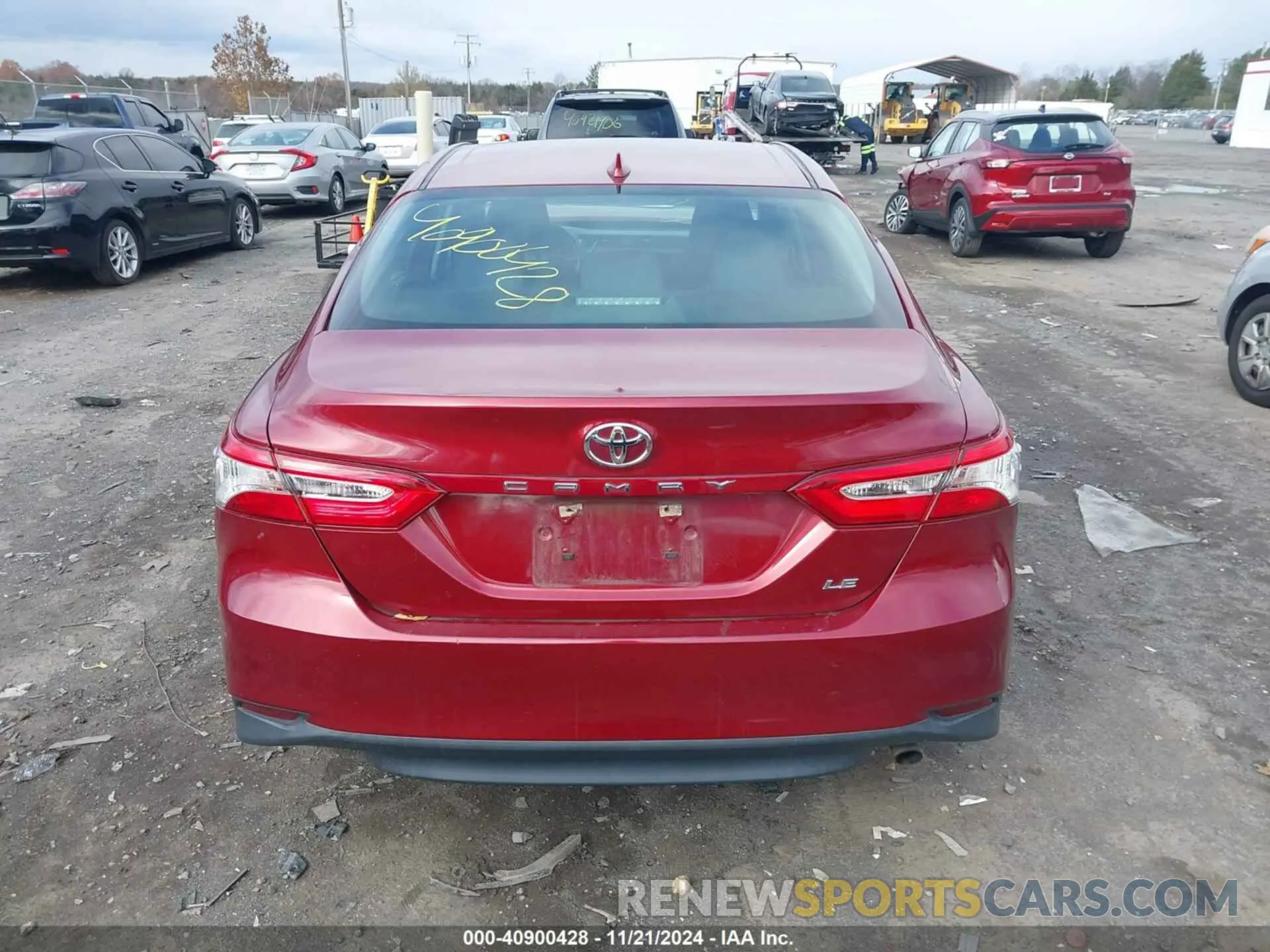 16 fotografías del automóvil dañado 4T1C11AK1LU942289 TOYOTA CAMRY 2020