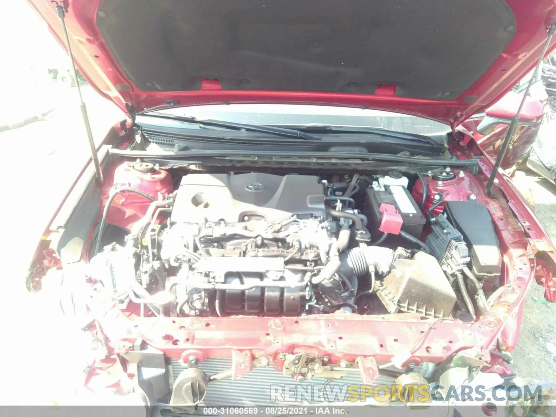 10 fotografías del automóvil dañado 4T1C11AK1LU968441 TOYOTA CAMRY 2020