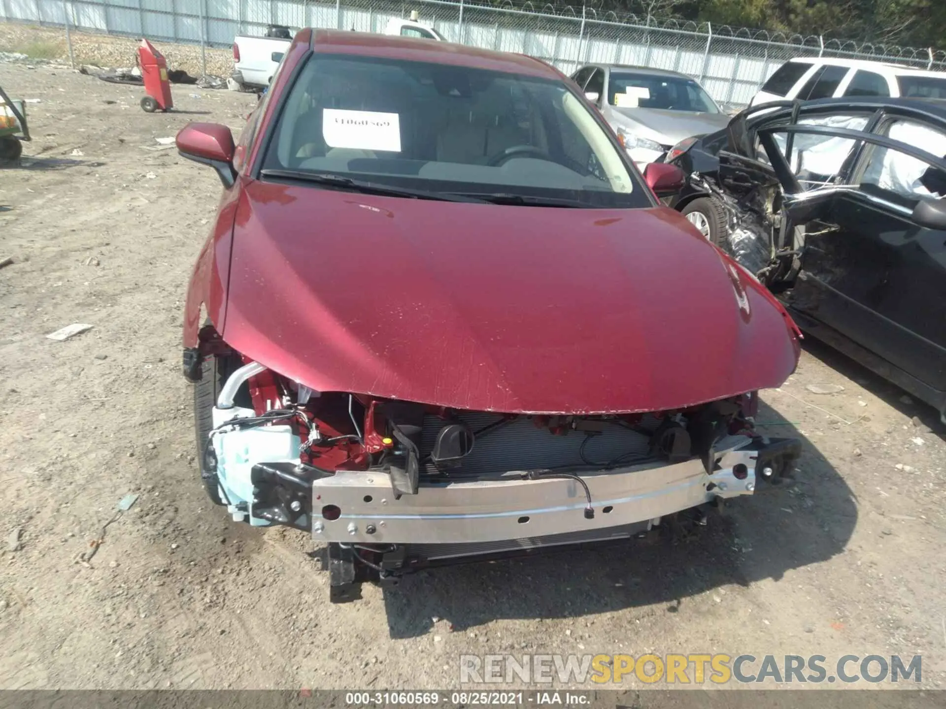 6 fotografías del automóvil dañado 4T1C11AK1LU968441 TOYOTA CAMRY 2020