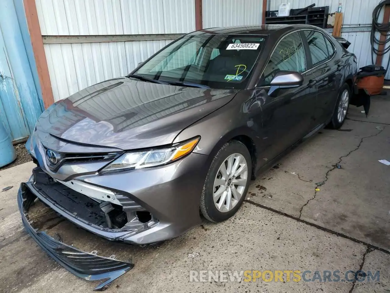 2 fotografías del automóvil dañado 4T1C11AK1LU986292 TOYOTA CAMRY 2020
