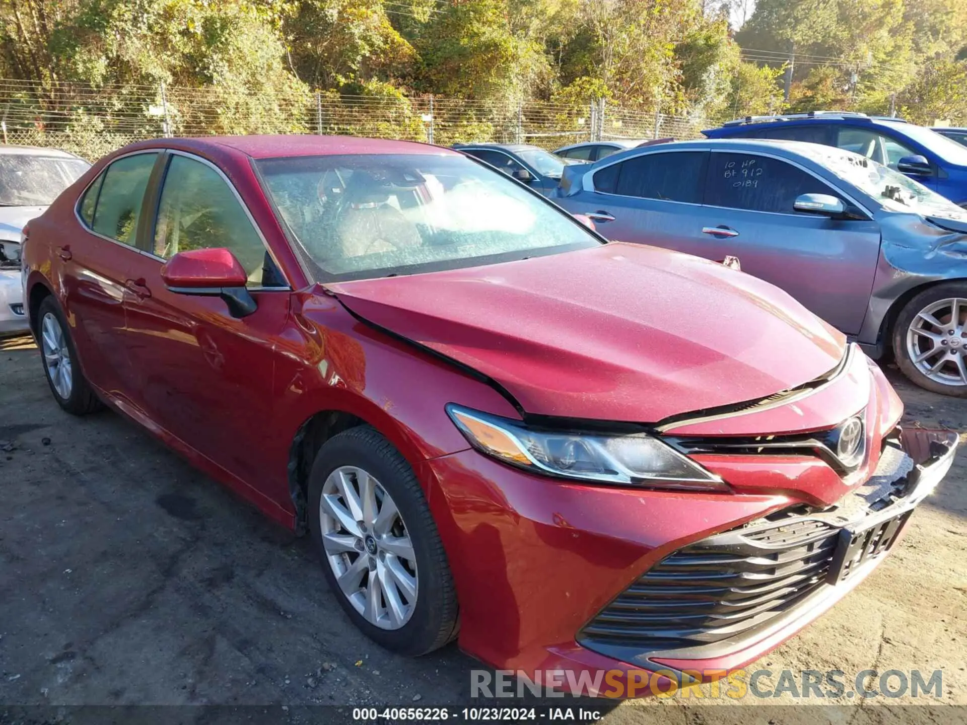 1 fotografías del automóvil dañado 4T1C11AK2LU342834 TOYOTA CAMRY 2020