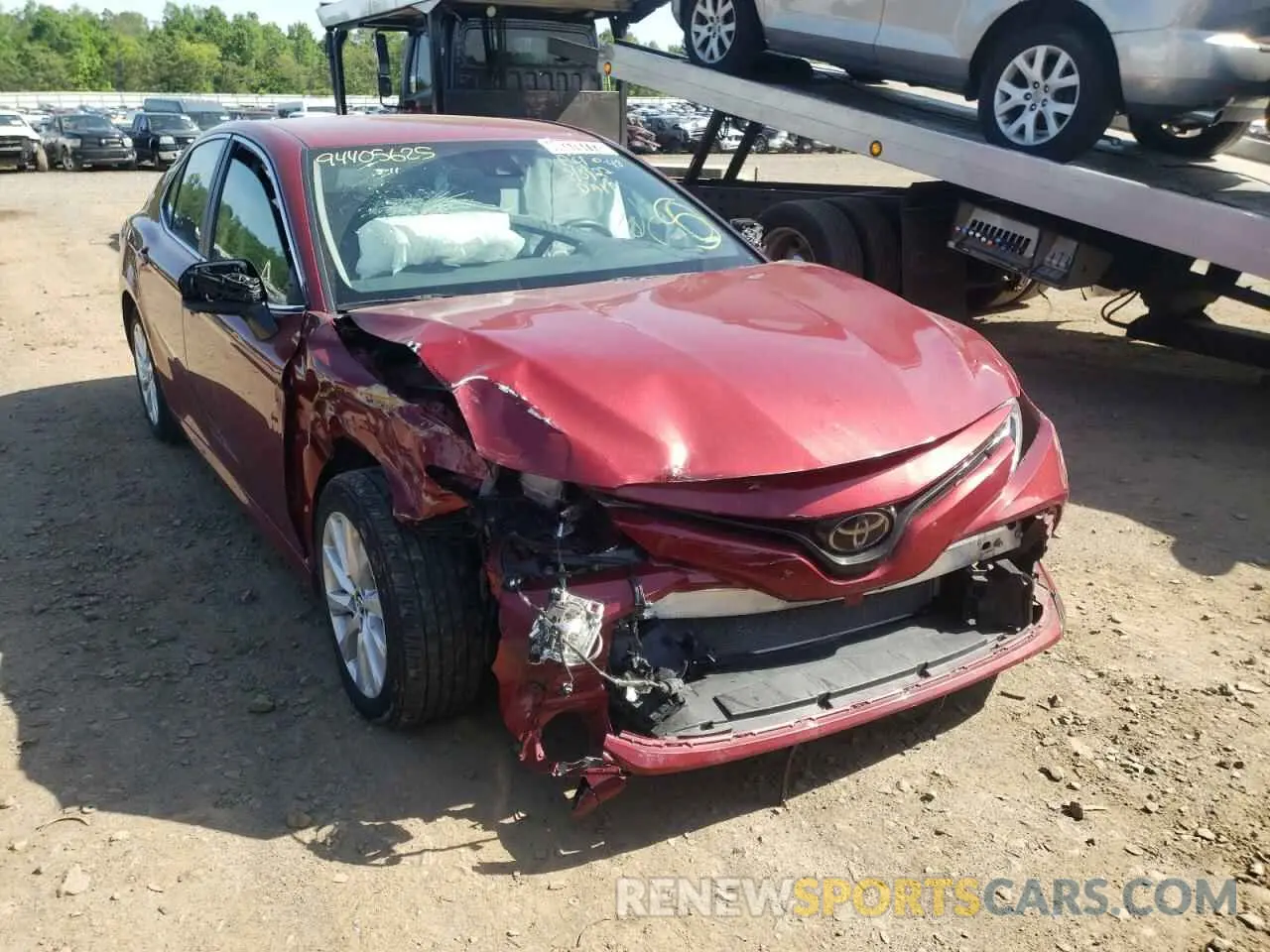 1 fotografías del automóvil dañado 4T1C11AK2LU351145 TOYOTA CAMRY 2020