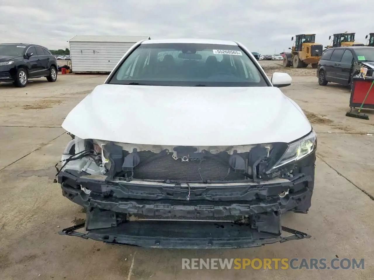 5 fotografías del automóvil dañado 4T1C11AK2LU361030 TOYOTA CAMRY 2020