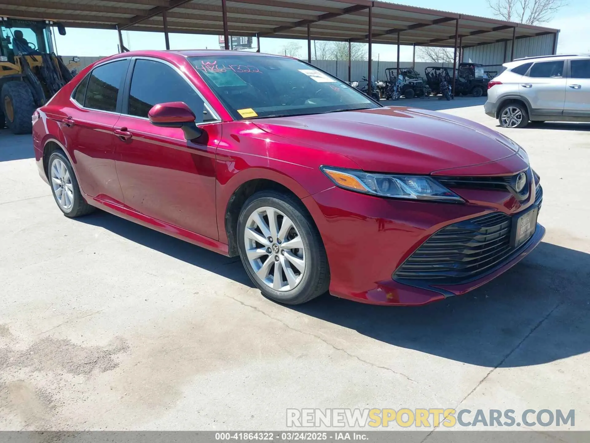 1 fotografías del automóvil dañado 4T1C11AK2LU366132 TOYOTA CAMRY 2020