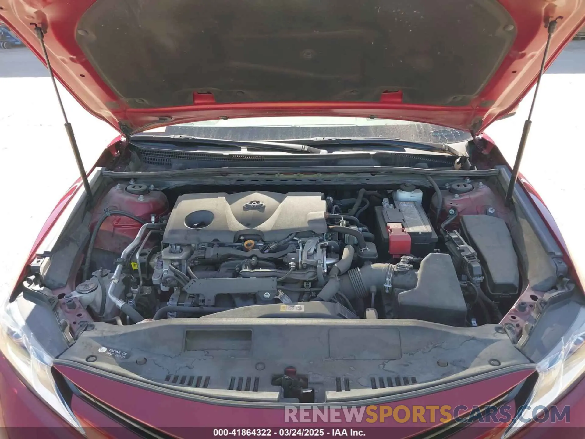 10 fotografías del automóvil dañado 4T1C11AK2LU366132 TOYOTA CAMRY 2020