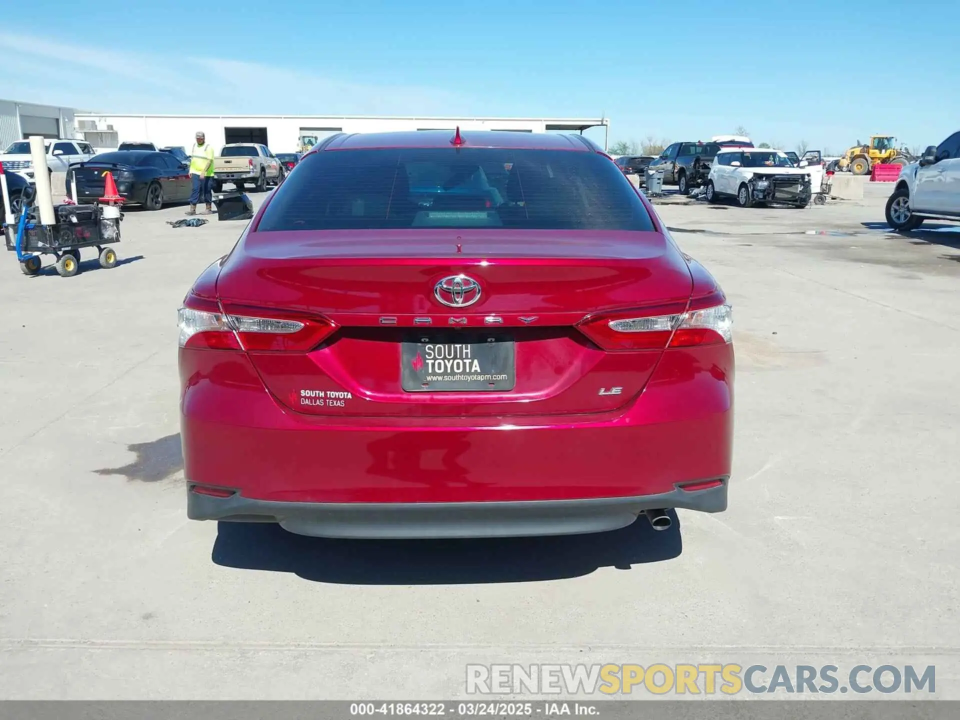 16 fotografías del automóvil dañado 4T1C11AK2LU366132 TOYOTA CAMRY 2020