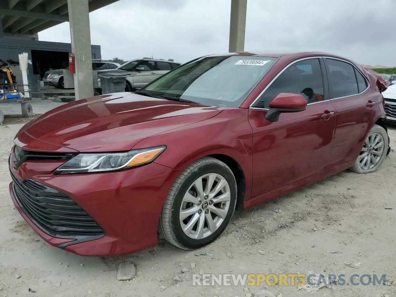 1 fotografías del automóvil dañado 4T1C11AK2LU387112 TOYOTA CAMRY 2020