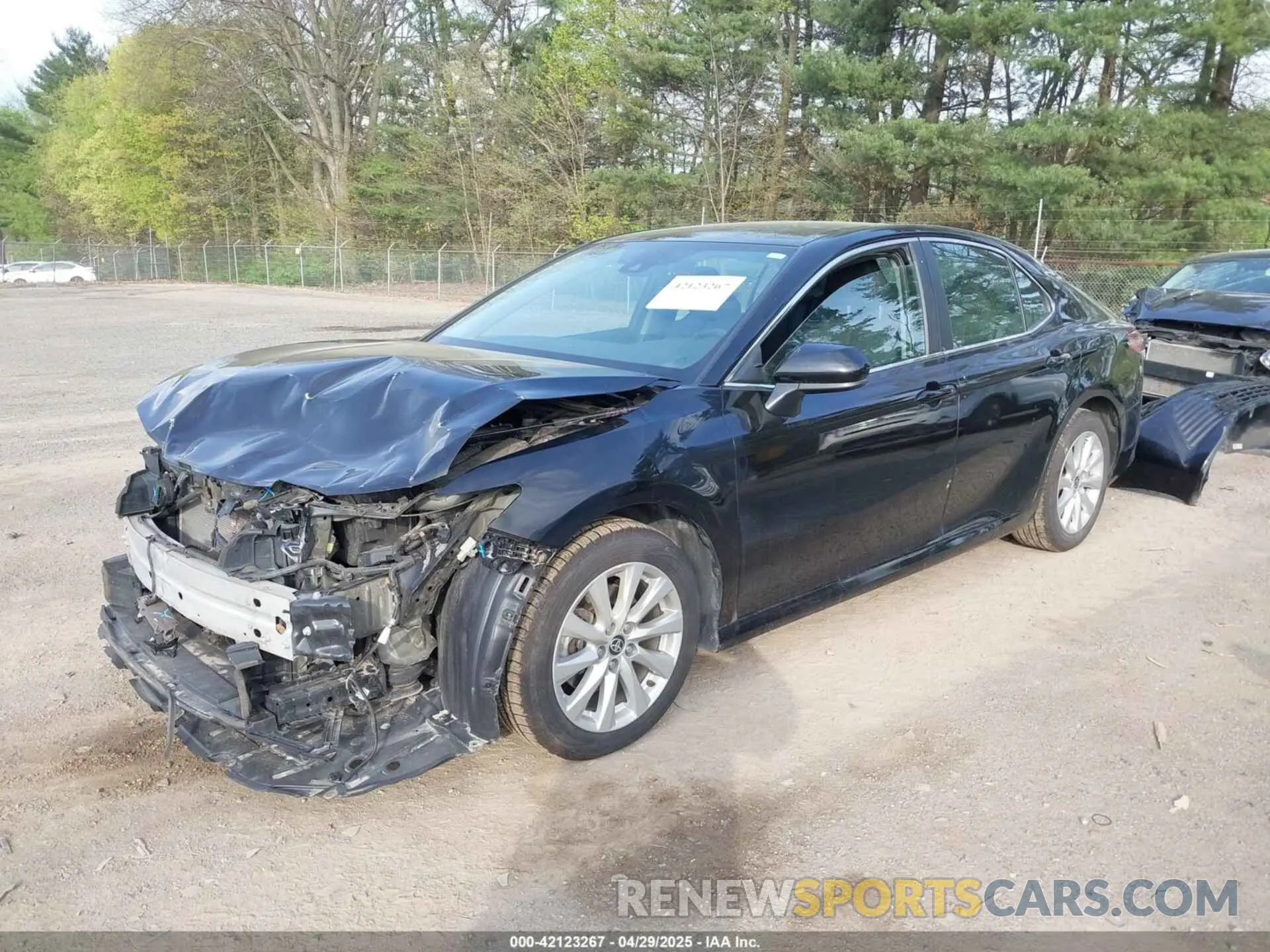 2 fotografías del automóvil dañado 4T1C11AK2LU393699 TOYOTA CAMRY 2020