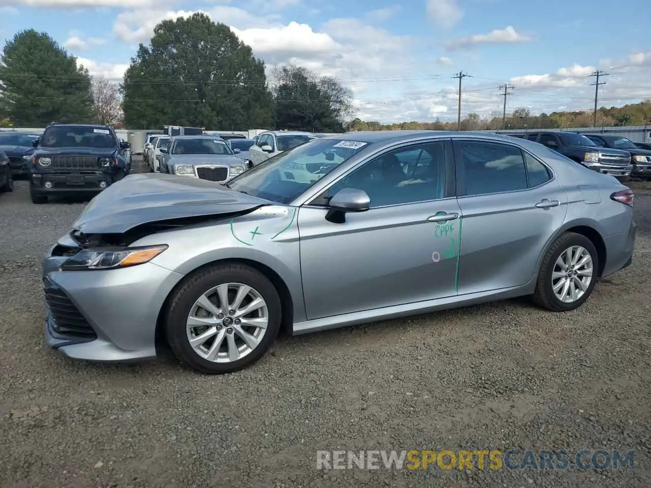 1 fotografías del automóvil dañado 4T1C11AK2LU899534 TOYOTA CAMRY 2020