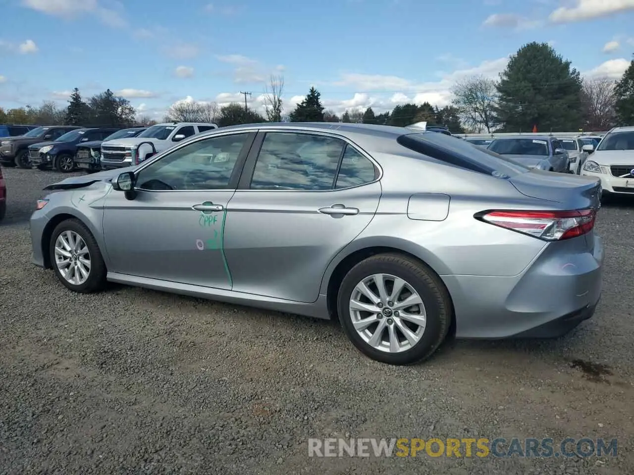 2 fotografías del automóvil dañado 4T1C11AK2LU899534 TOYOTA CAMRY 2020