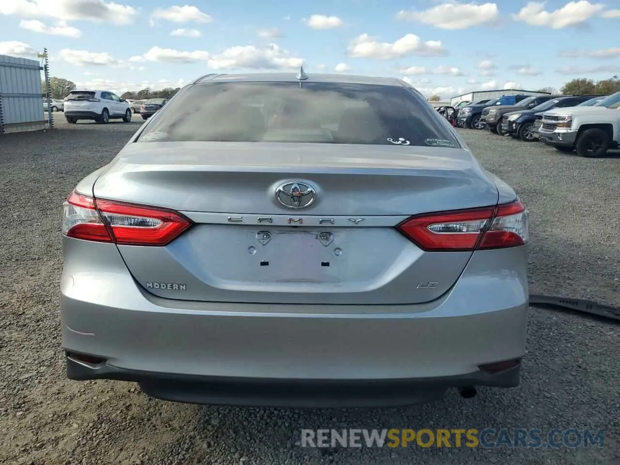 6 fotografías del automóvil dañado 4T1C11AK2LU899534 TOYOTA CAMRY 2020