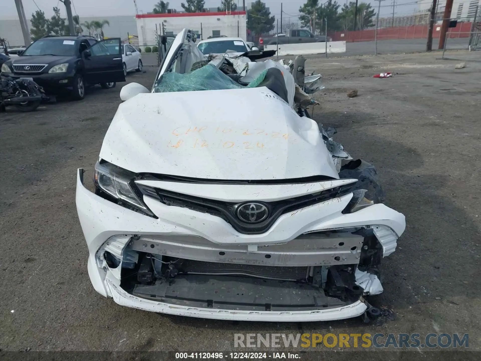 11 fotografías del automóvil dañado 4T1C11AK2LU909916 TOYOTA CAMRY 2020