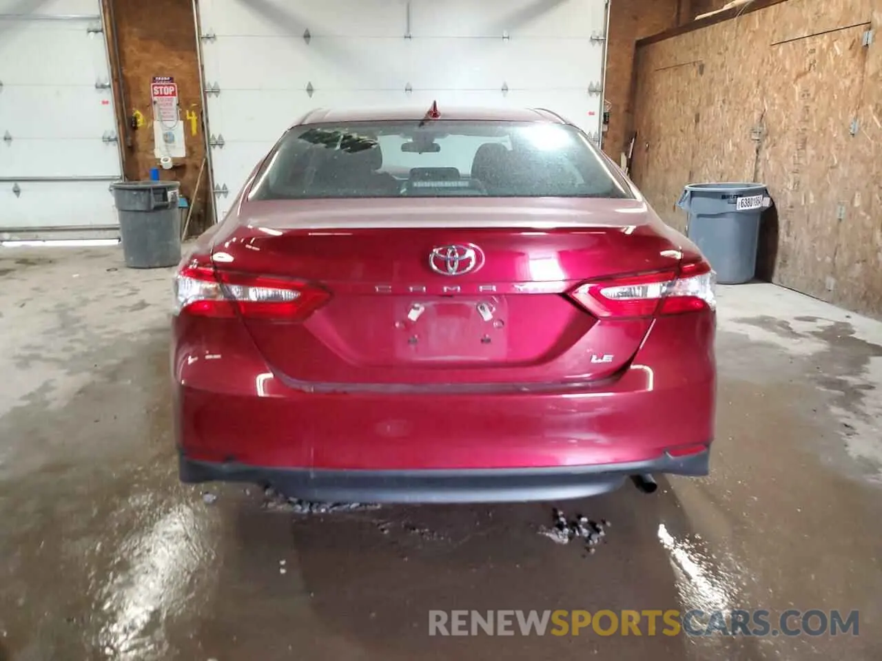 6 fotografías del automóvil dañado 4T1C11AK2LU960154 TOYOTA CAMRY 2020