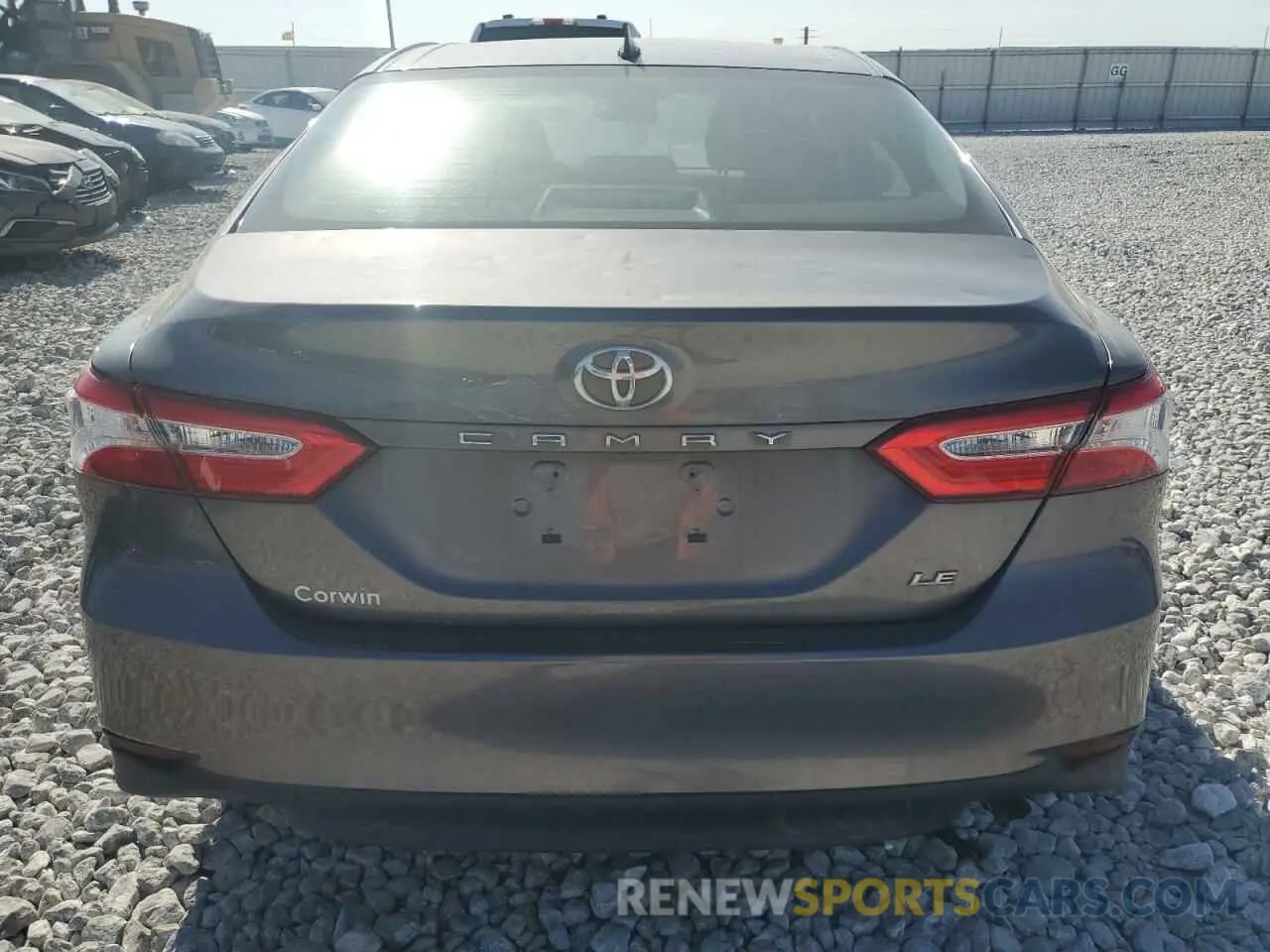 6 fotografías del automóvil dañado 4T1C11AK2LU975561 TOYOTA CAMRY 2020
