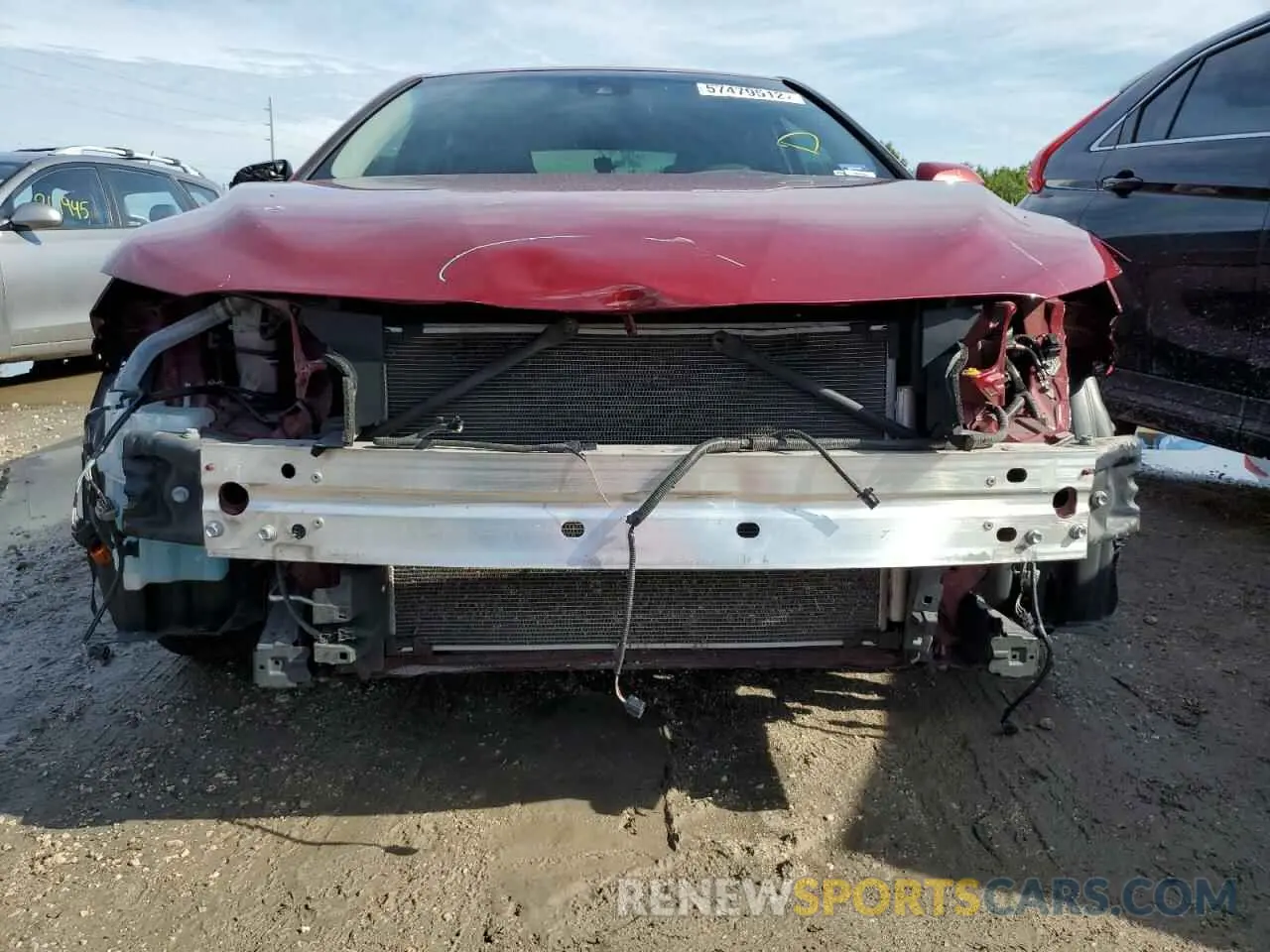 9 fotografías del automóvil dañado 4T1C11AK3LU318669 TOYOTA CAMRY 2020
