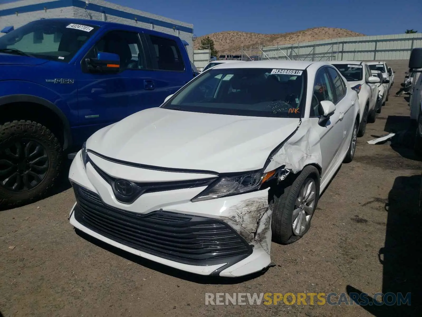9 fotografías del automóvil dañado 4T1C11AK3LU346360 TOYOTA CAMRY 2020