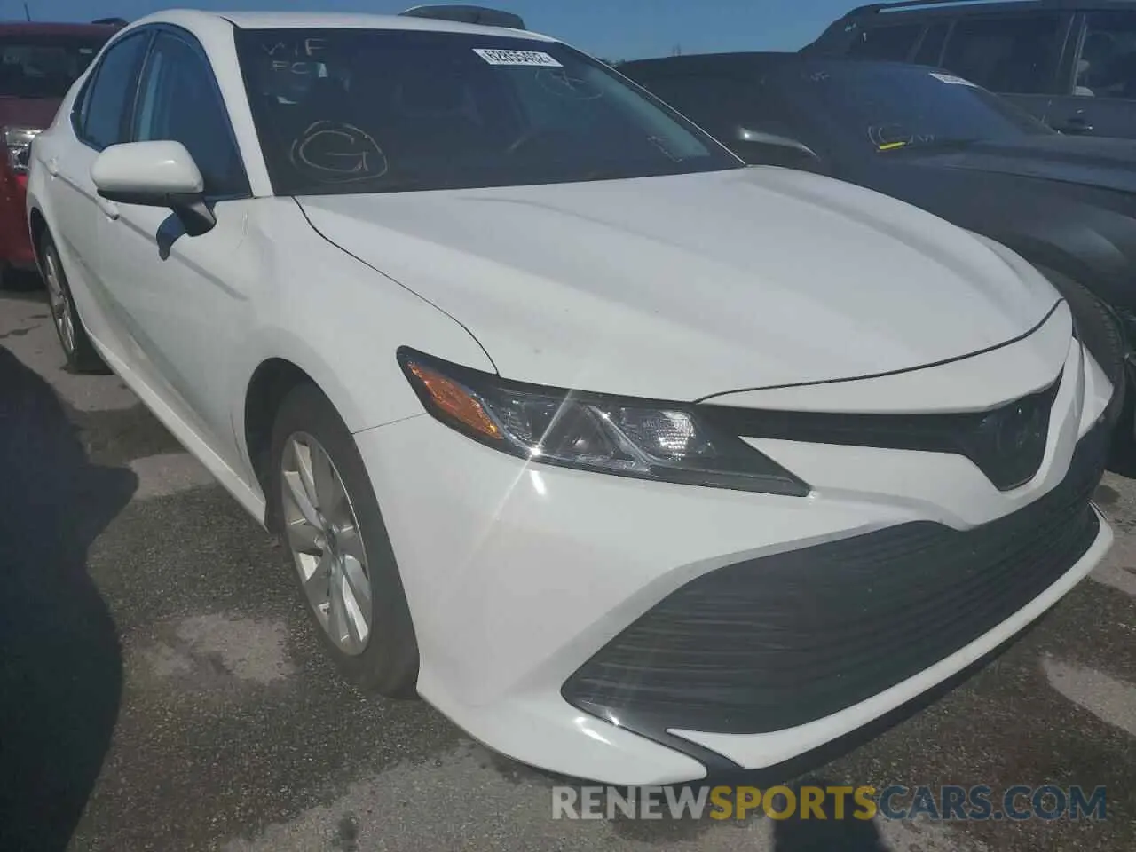 1 fotografías del automóvil dañado 4T1C11AK3LU359478 TOYOTA CAMRY 2020
