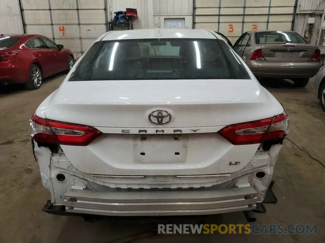 6 fotografías del automóvil dañado 4T1C11AK3LU368682 TOYOTA CAMRY 2020
