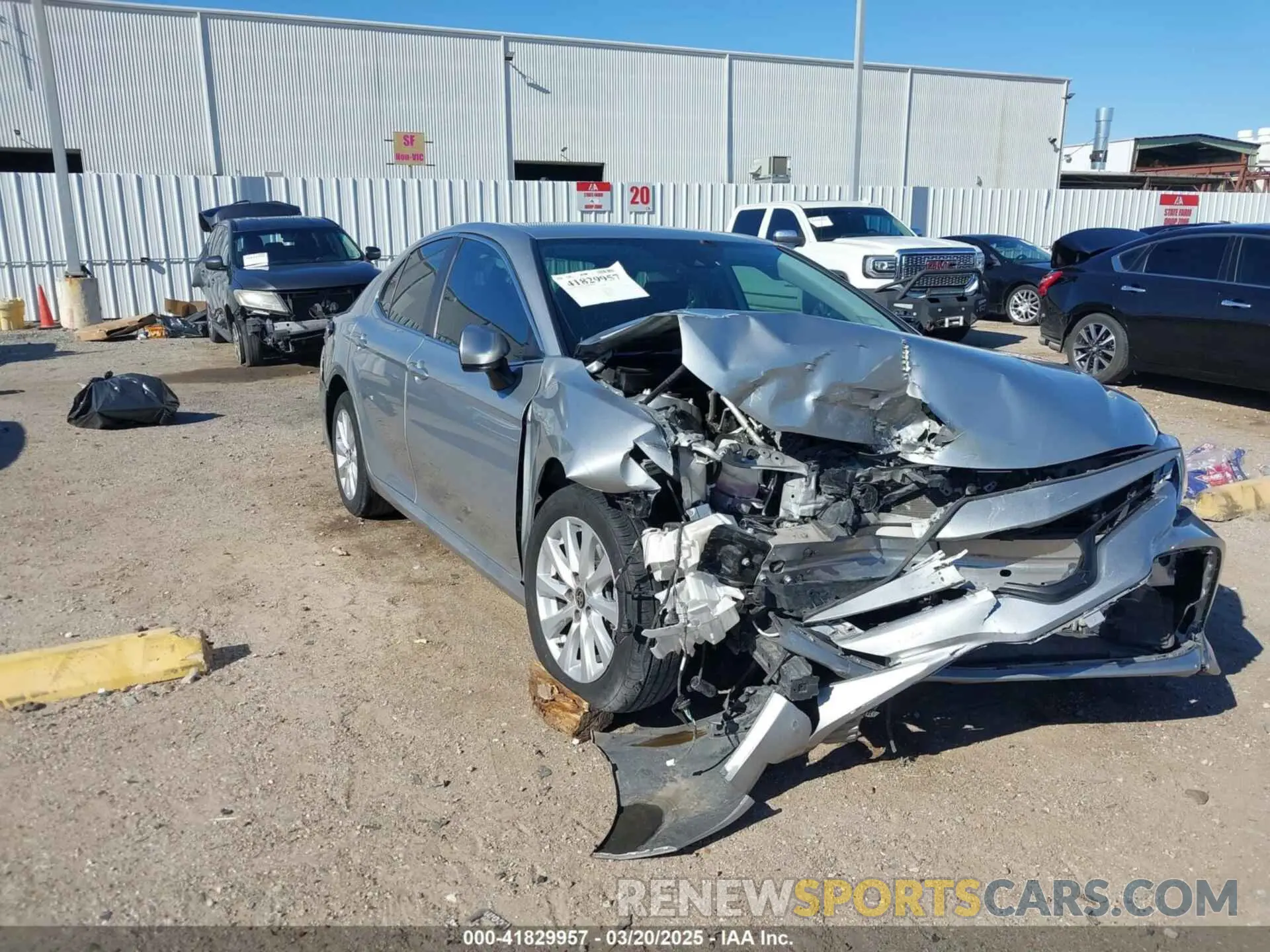 1 fotografías del automóvil dañado 4T1C11AK3LU397079 TOYOTA CAMRY 2020