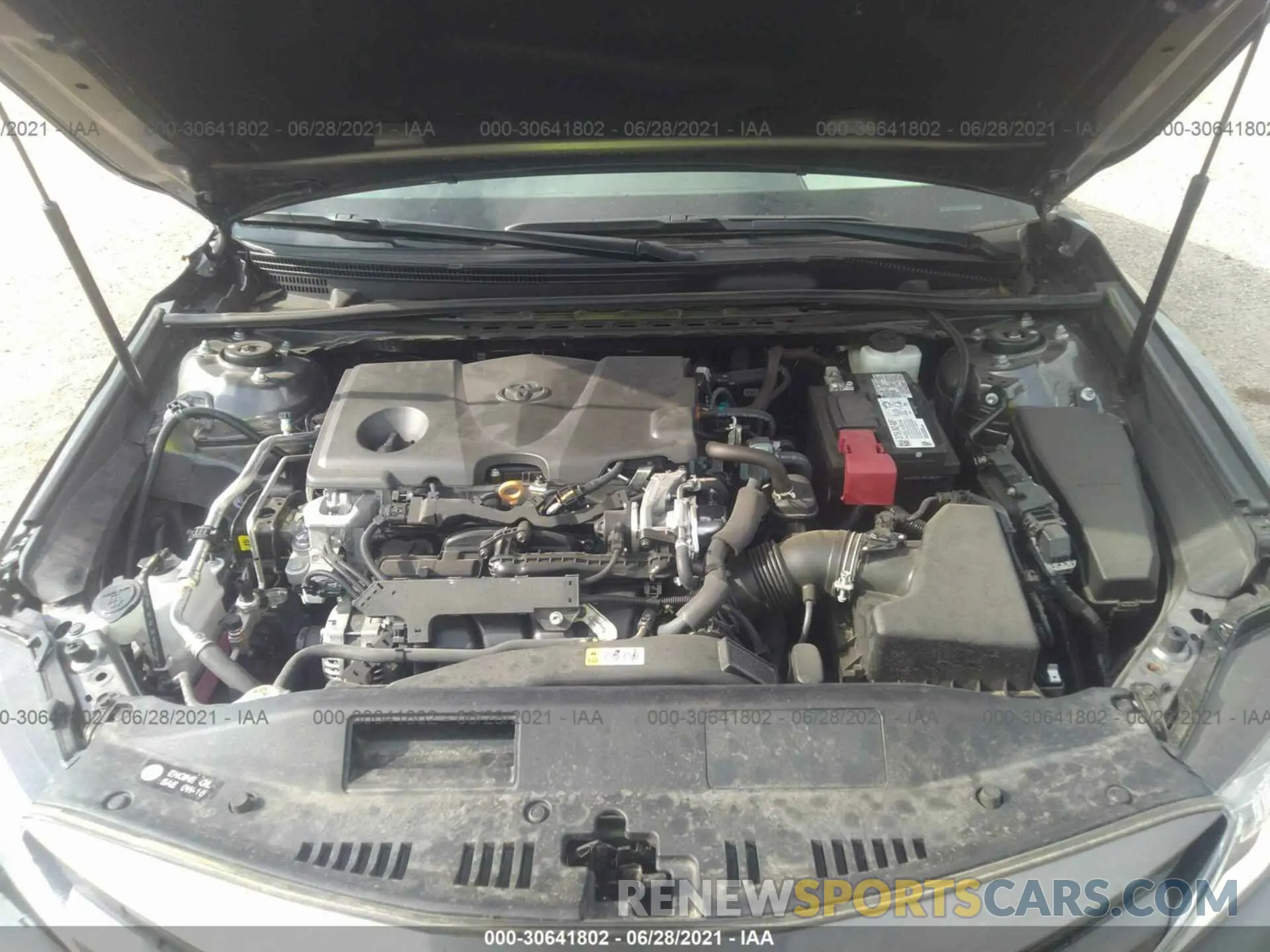 10 fotografías del automóvil dañado 4T1C11AK3LU400126 TOYOTA CAMRY 2020