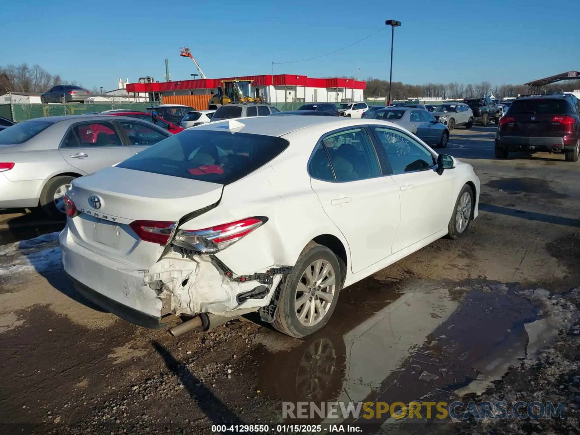 4 fotografías del automóvil dañado 4T1C11AK3LU867997 TOYOTA CAMRY 2020