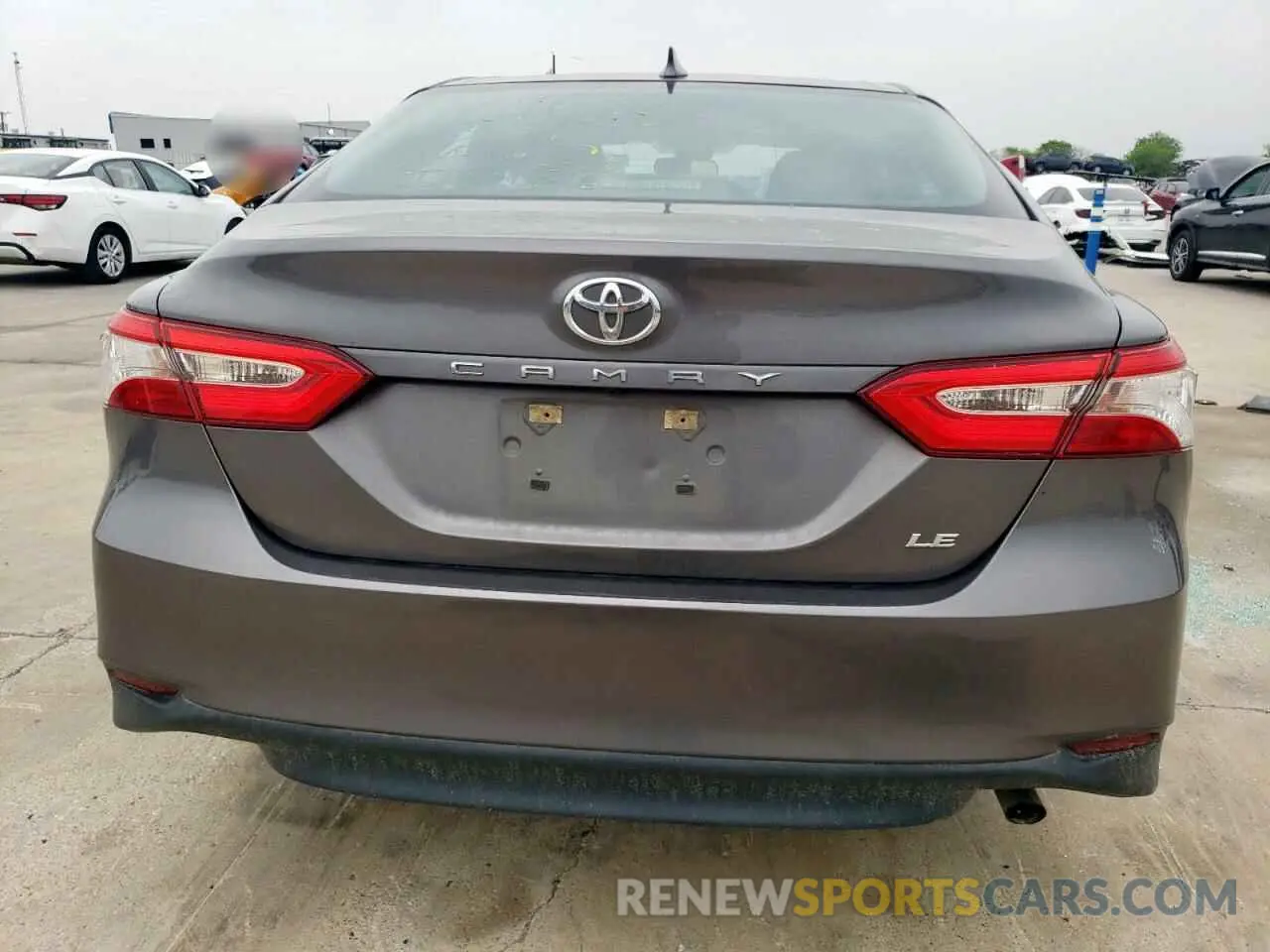 6 fotografías del automóvil dañado 4T1C11AK3LU872536 TOYOTA CAMRY 2020