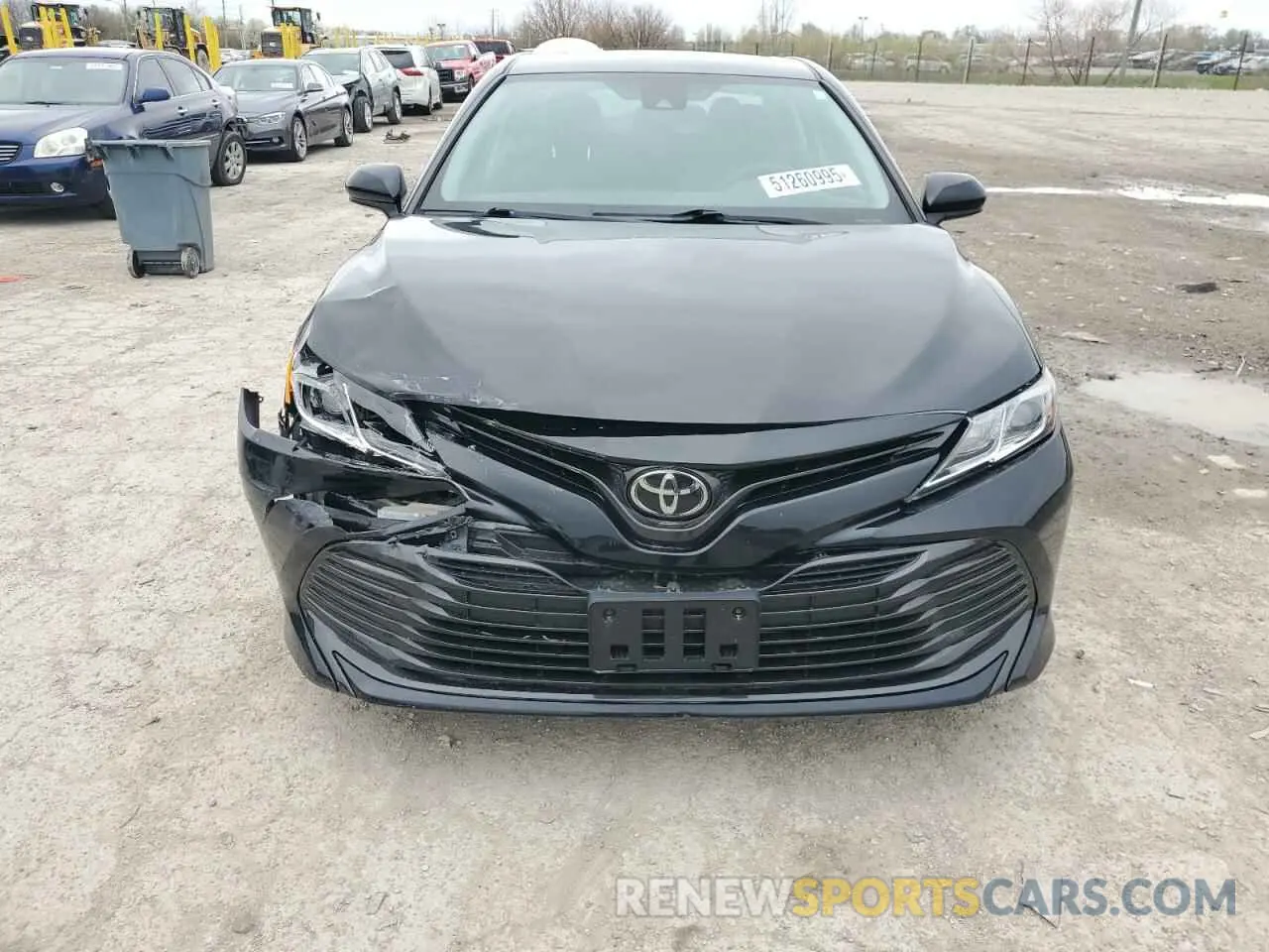 5 fotografías del automóvil dañado 4T1C11AK3LU888185 TOYOTA CAMRY 2020