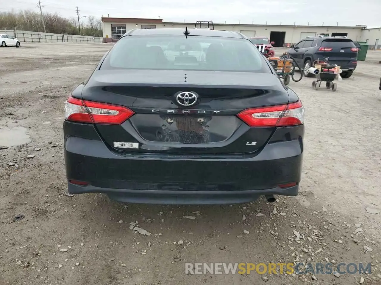 6 fotografías del automóvil dañado 4T1C11AK3LU888185 TOYOTA CAMRY 2020