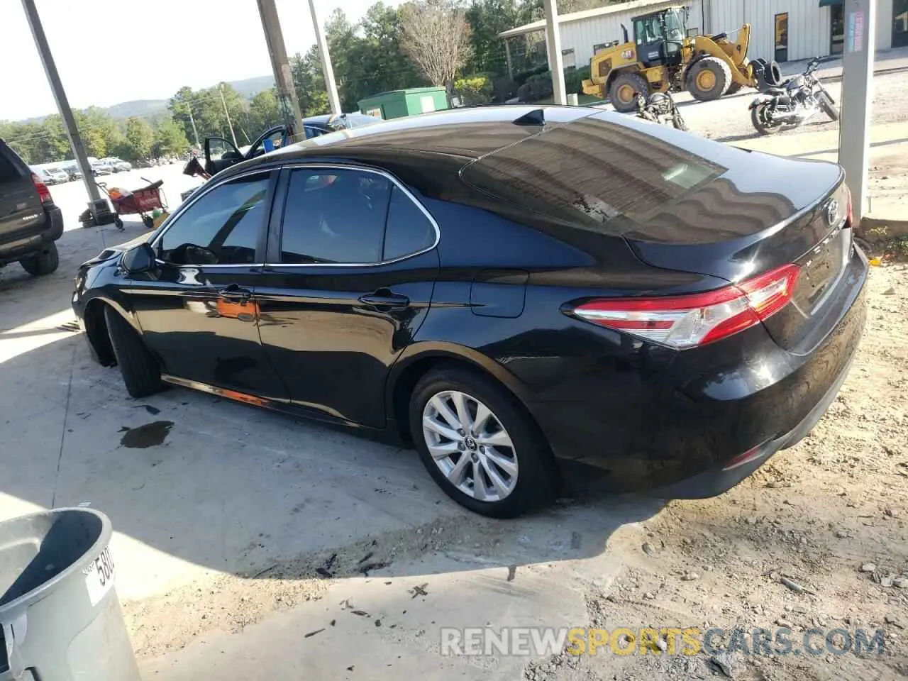 2 fotografías del automóvil dañado 4T1C11AK3LU890454 TOYOTA CAMRY 2020