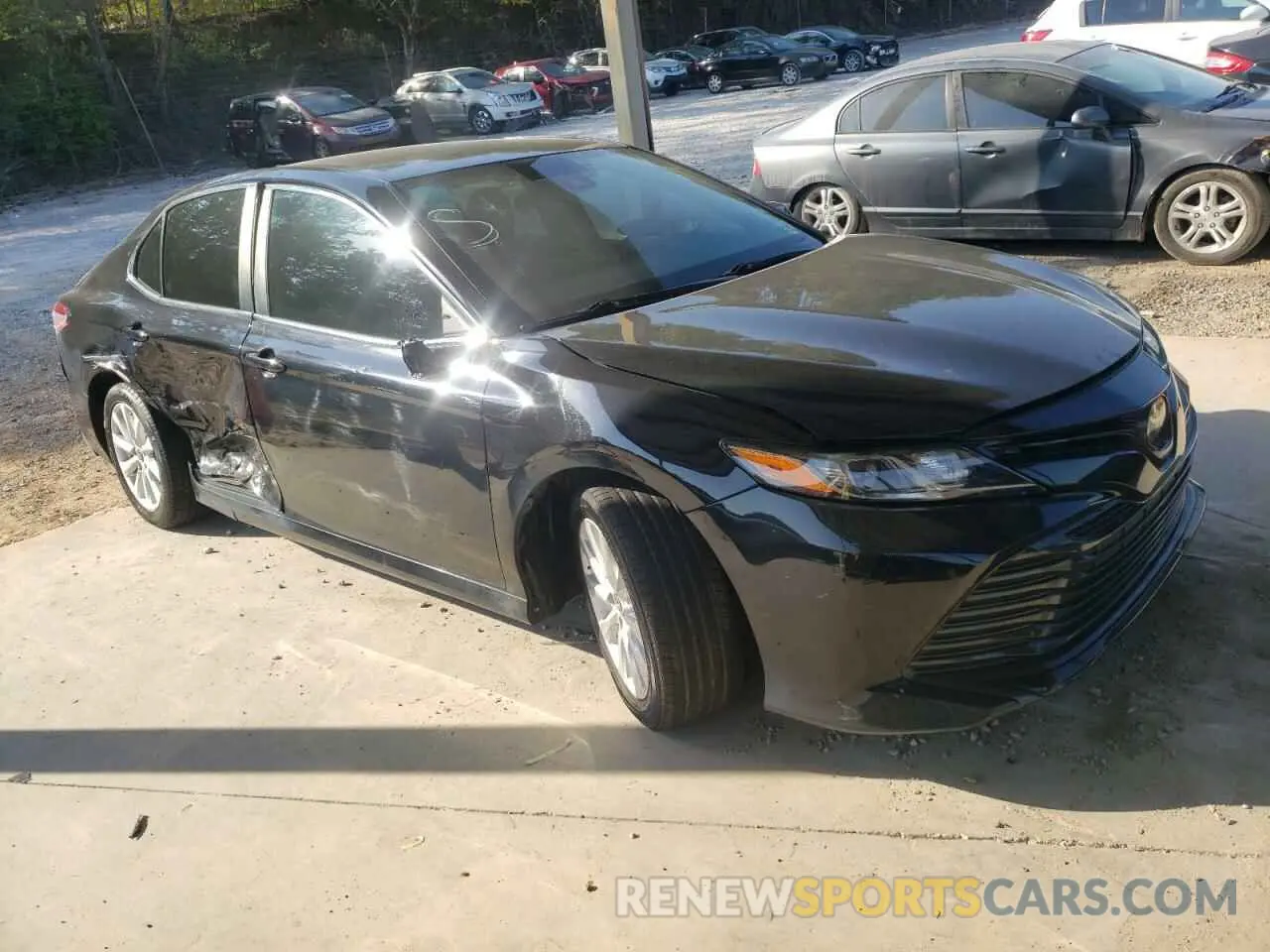 4 fotografías del automóvil dañado 4T1C11AK3LU890454 TOYOTA CAMRY 2020
