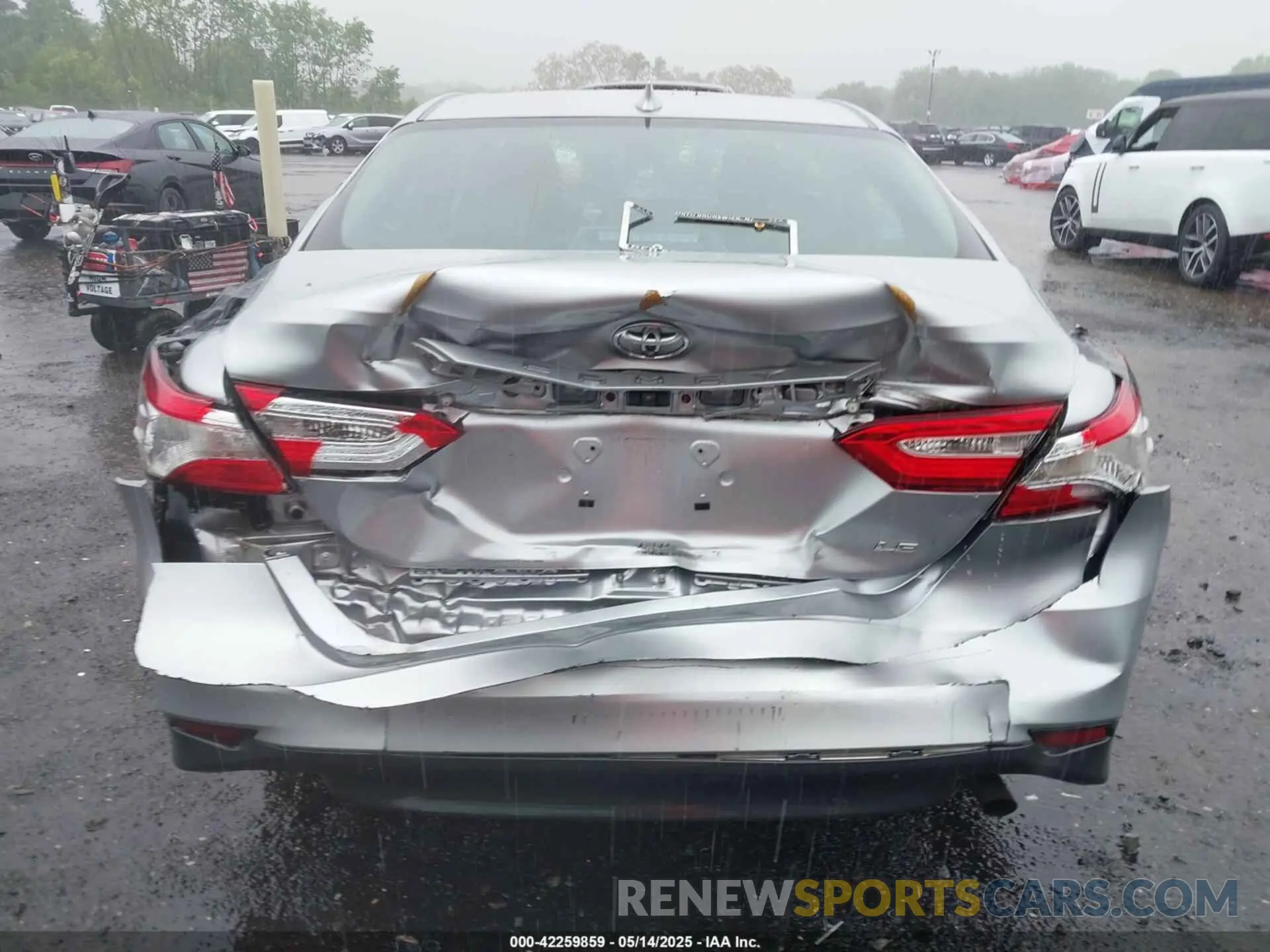 16 fotografías del automóvil dañado 4T1C11AK3LU897789 TOYOTA CAMRY 2020