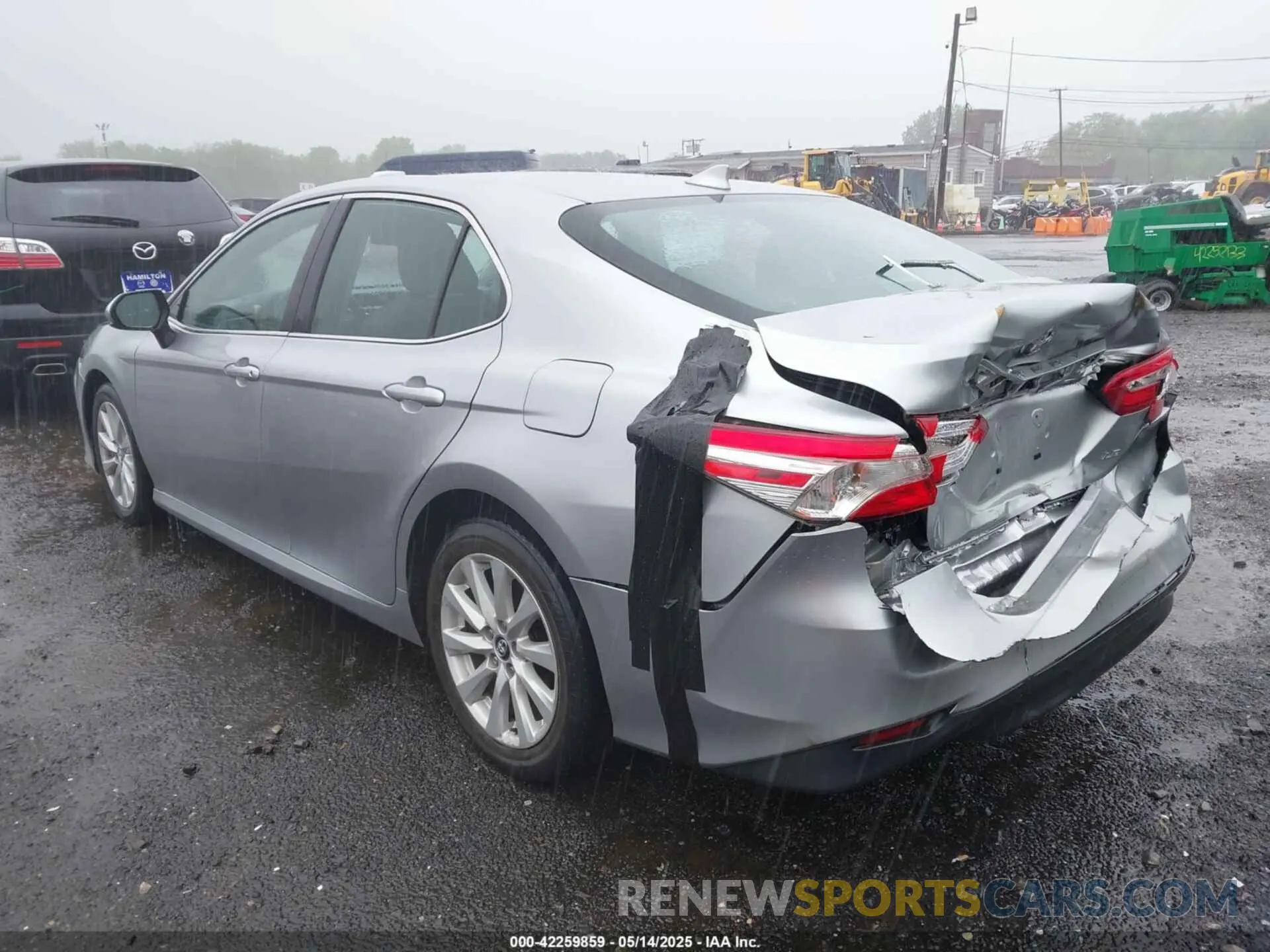 6 fotografías del automóvil dañado 4T1C11AK3LU897789 TOYOTA CAMRY 2020