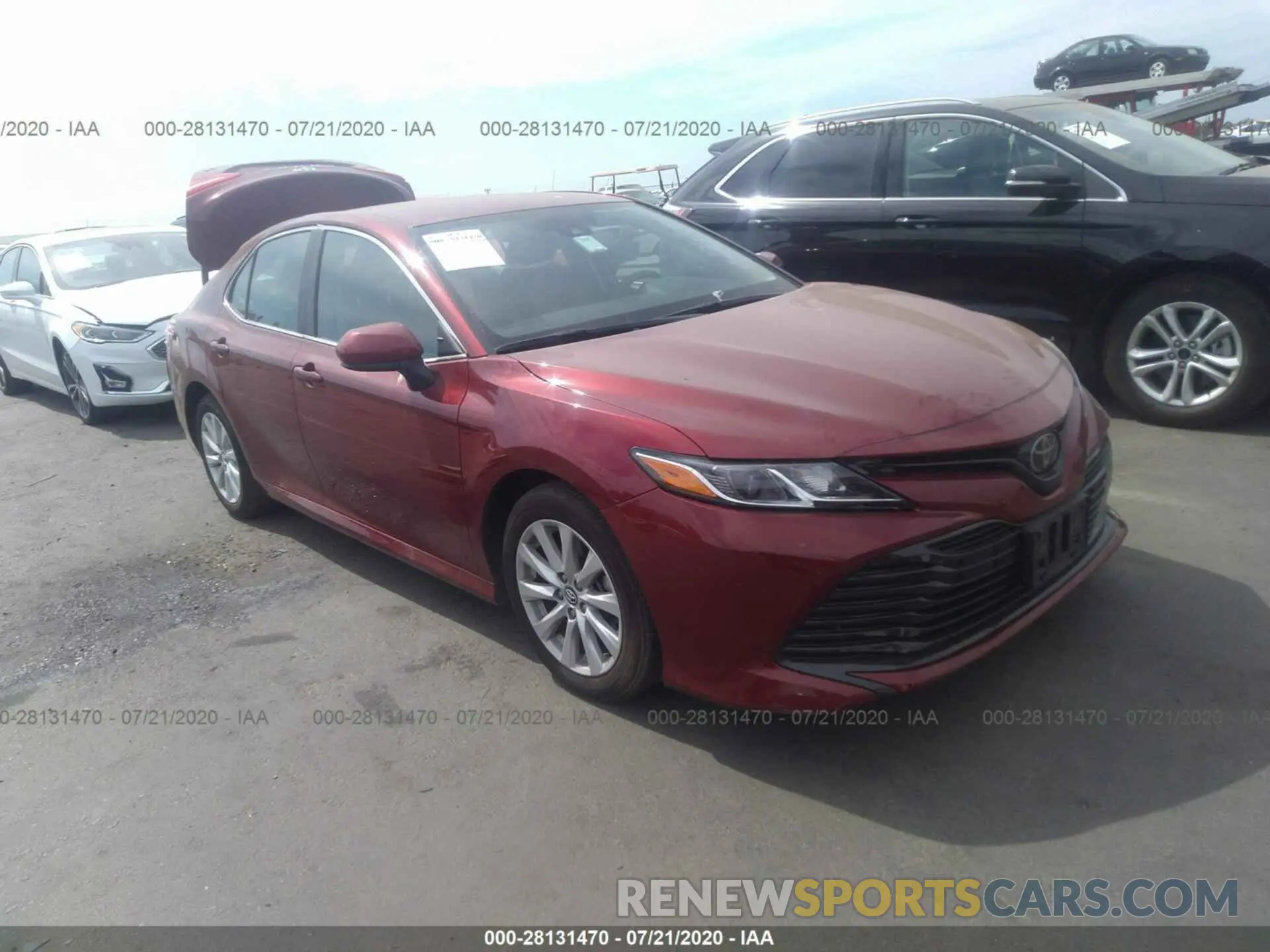 1 fotografías del automóvil dañado 4T1C11AK3LU917202 TOYOTA CAMRY 2020