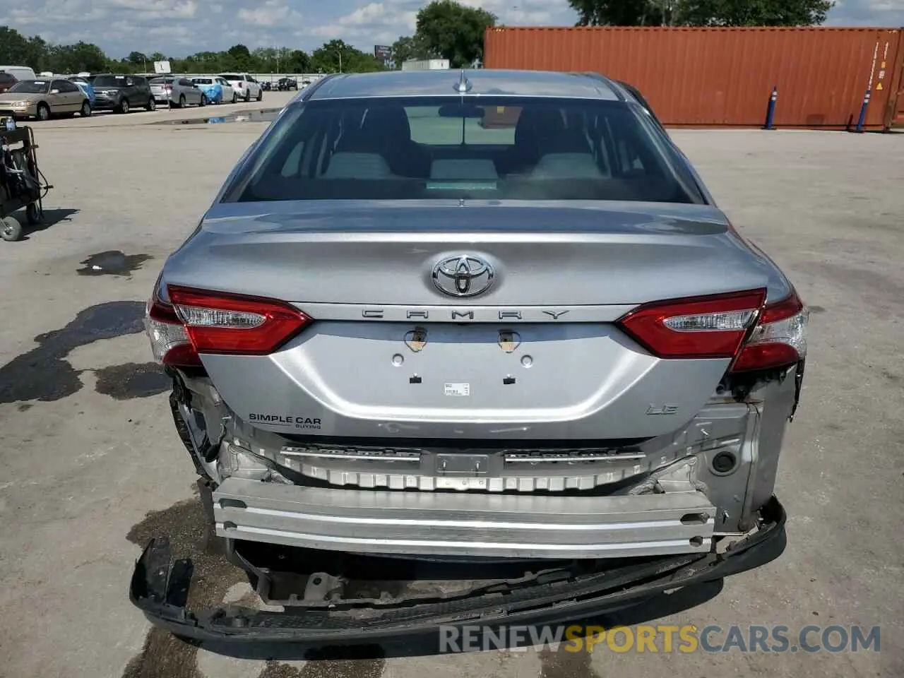 6 fotografías del automóvil dañado 4T1C11AK3LU924666 TOYOTA CAMRY 2020