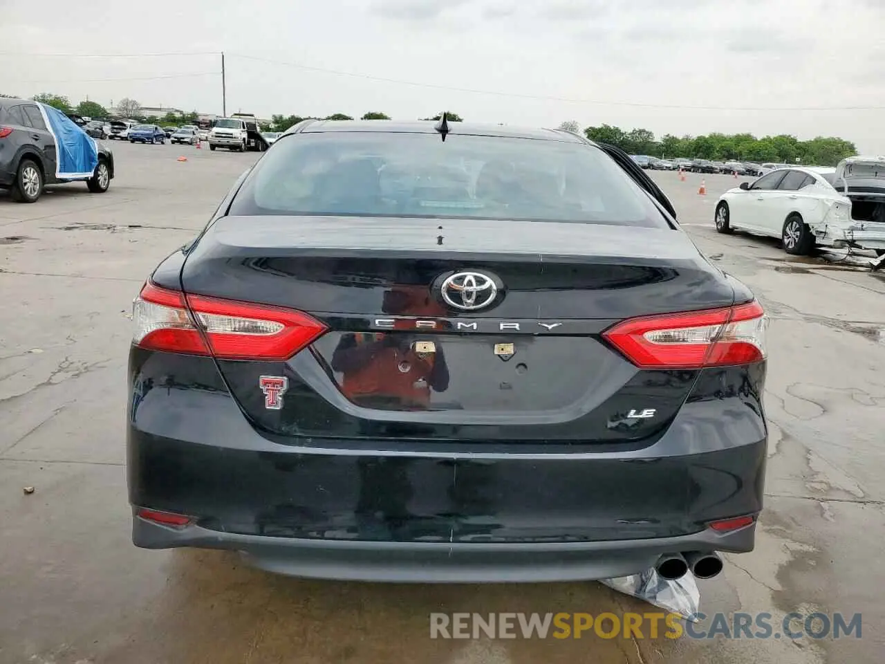 6 fotografías del automóvil dañado 4T1C11AK3LU926630 TOYOTA CAMRY 2020