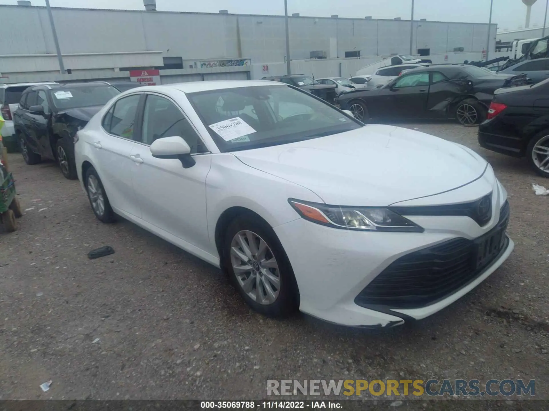 1 fotografías del automóvil dañado 4T1C11AK3LU928975 TOYOTA CAMRY 2020