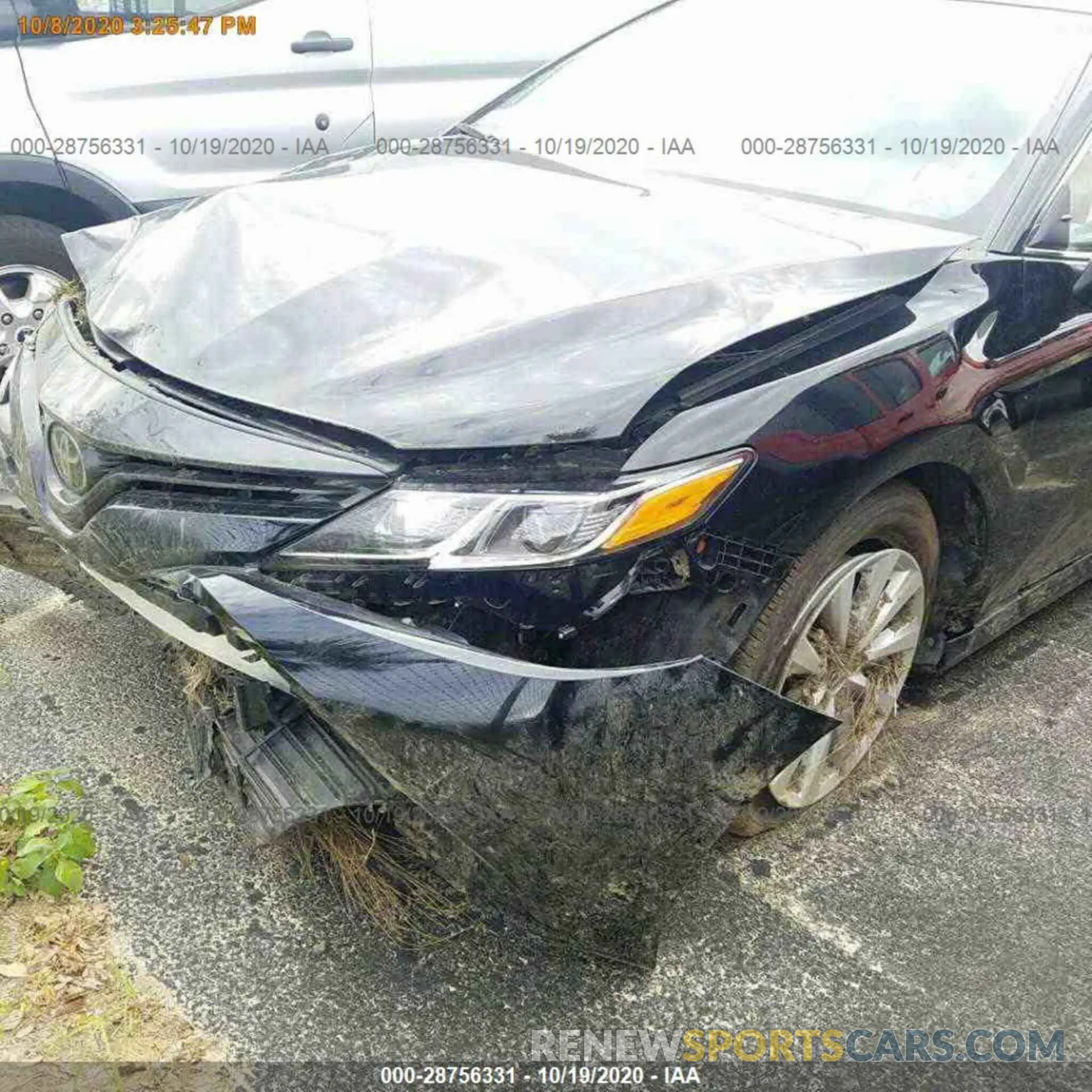 5 fotografías del automóvil dañado 4T1C11AK3LU931407 TOYOTA CAMRY 2020