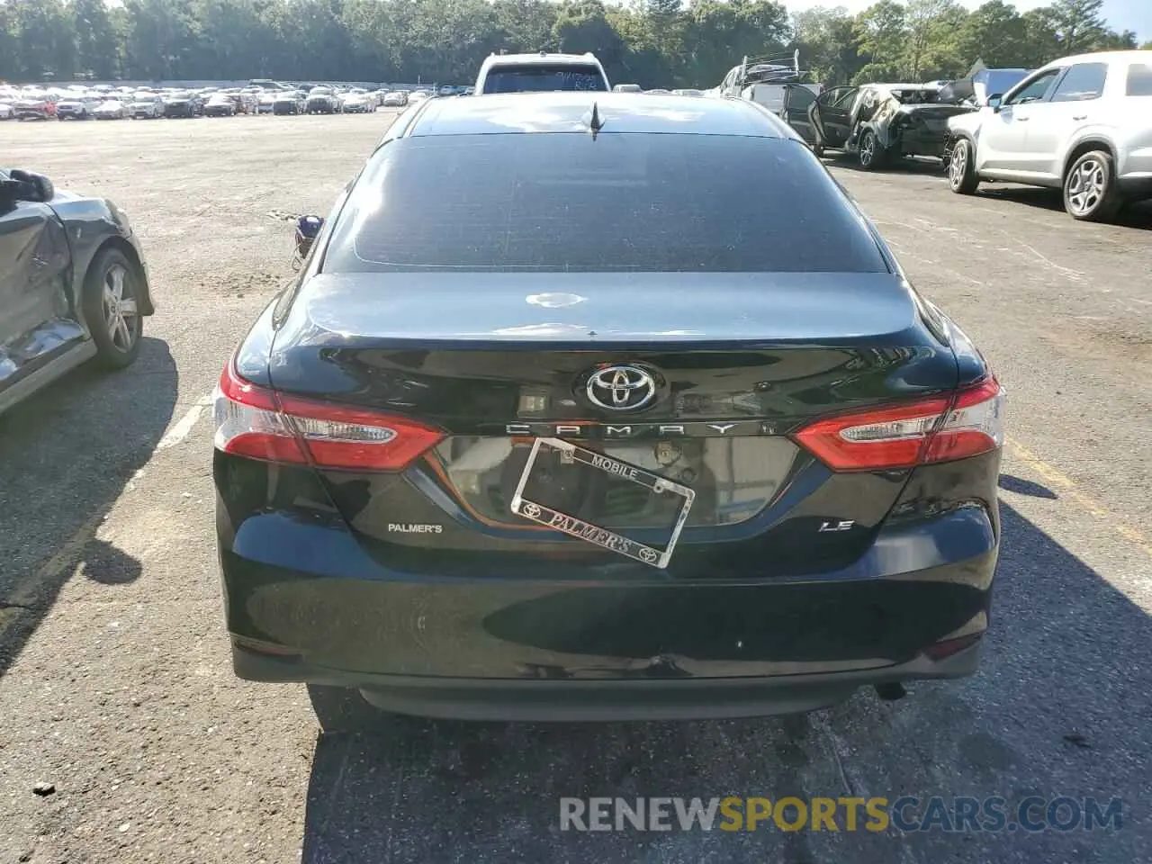 6 fotografías del automóvil dañado 4T1C11AK3LU932721 TOYOTA CAMRY 2020