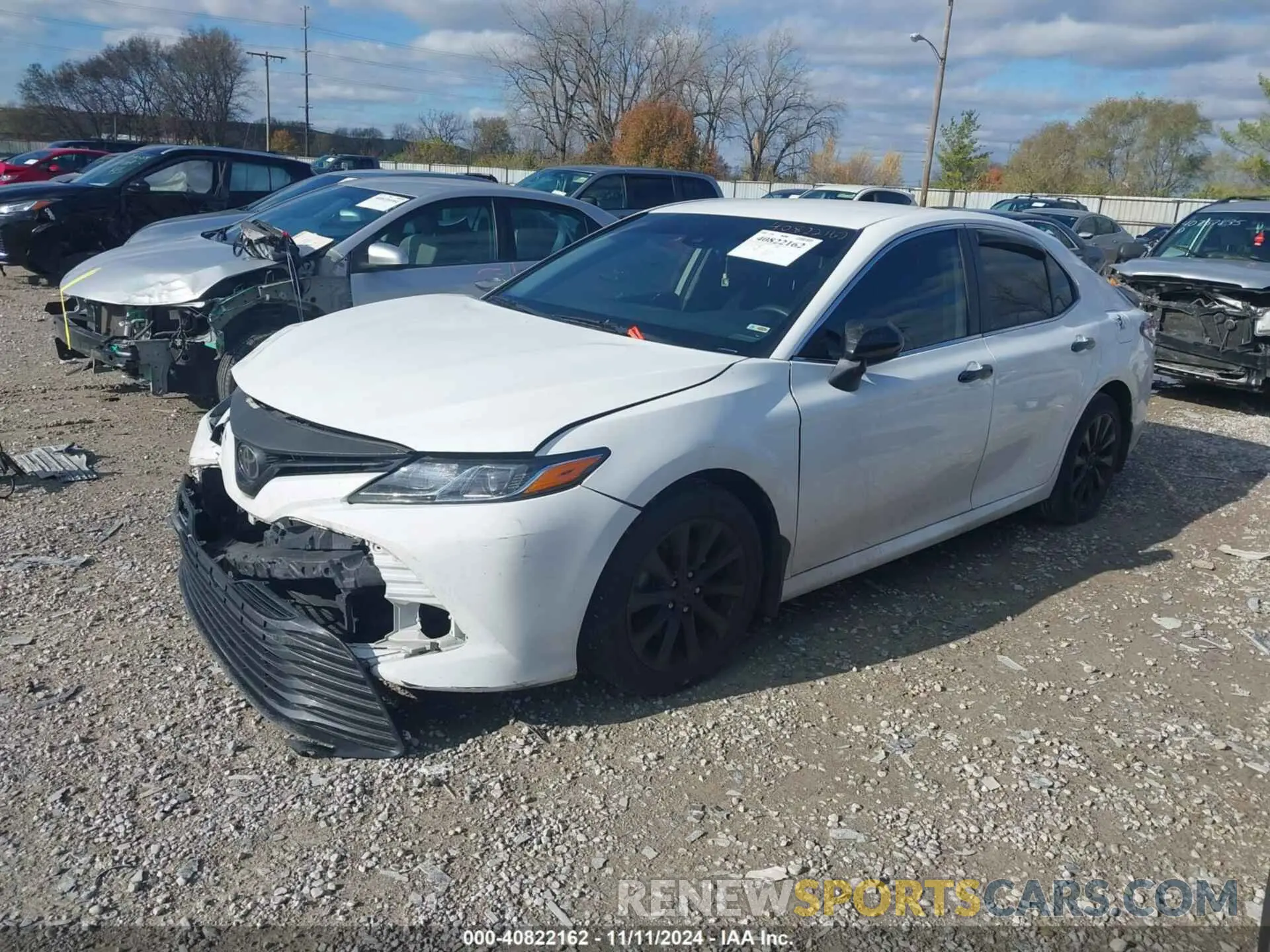 2 fotografías del automóvil dañado 4T1C11AK3LU940849 TOYOTA CAMRY 2020