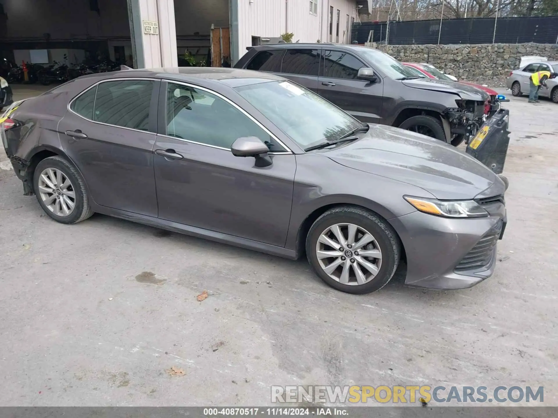 1 fotografías del automóvil dañado 4T1C11AK3LU943928 TOYOTA CAMRY 2020