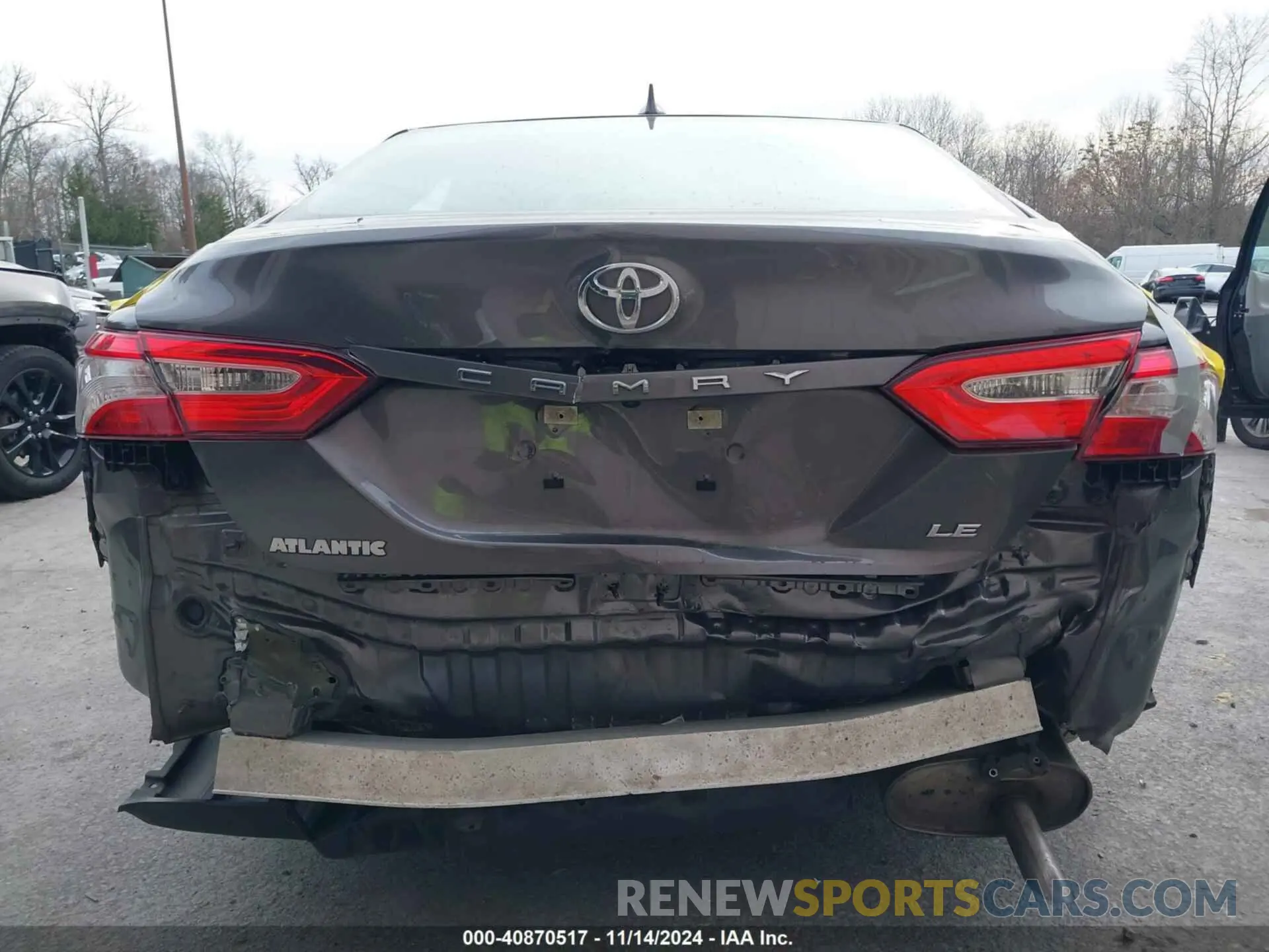 6 fotografías del automóvil dañado 4T1C11AK3LU943928 TOYOTA CAMRY 2020
