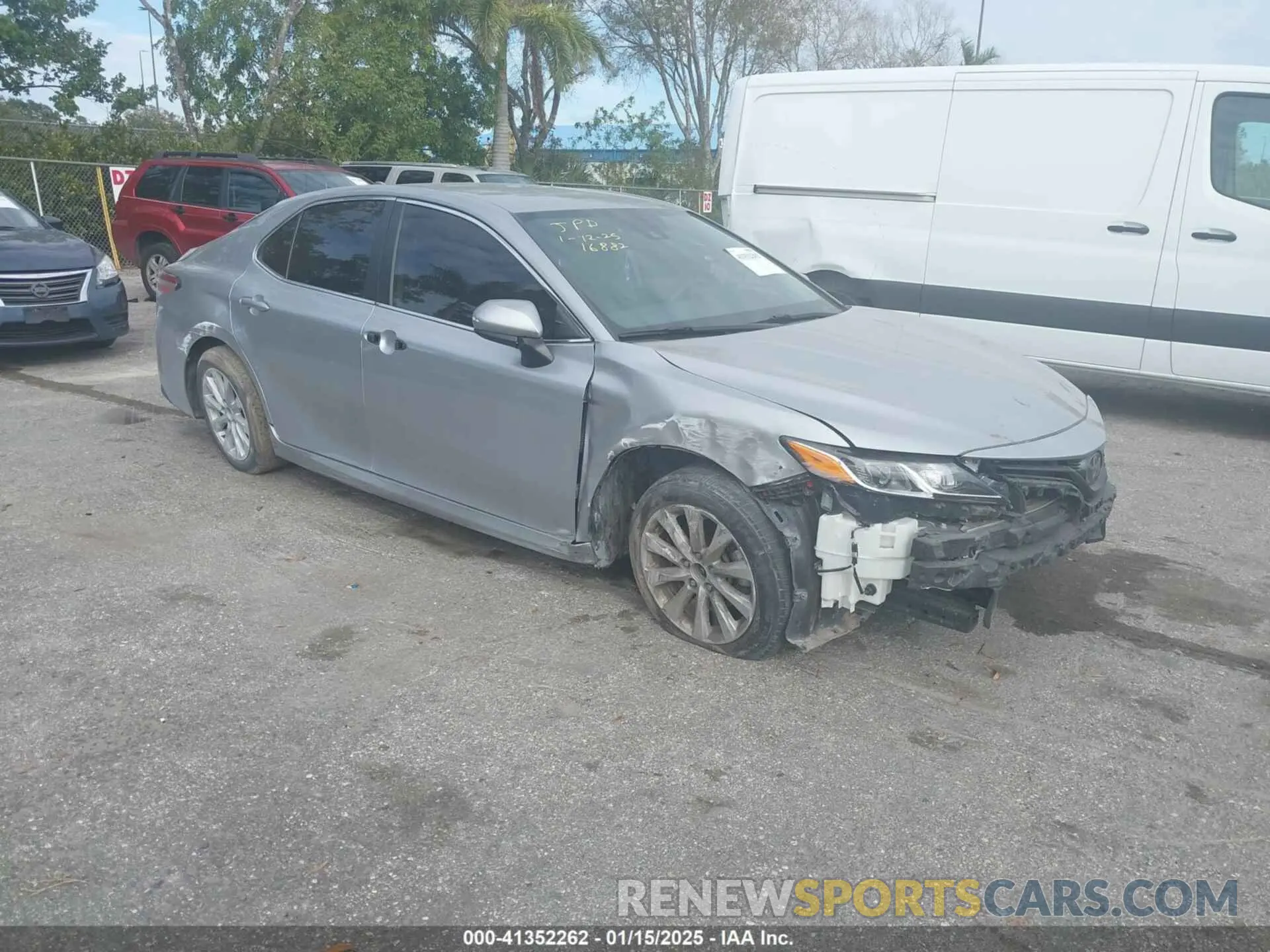 1 fotografías del automóvil dañado 4T1C11AK3LU974368 TOYOTA CAMRY 2020
