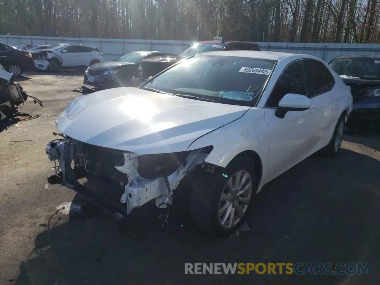 1 fotografías del automóvil dañado 4T1C11AK3LU984320 TOYOTA CAMRY 2020